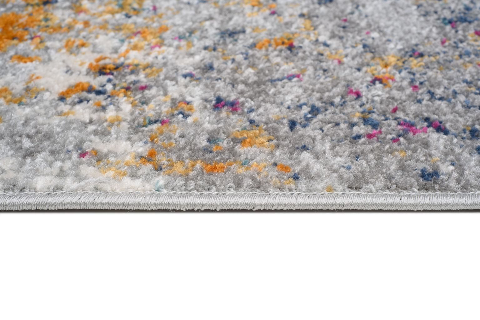 Mazovia Läufer Modern Abstrakt Bunt Blau Flur, Schlafzimmer, Diele, Fußbodenheizung – Bild 4 von 5