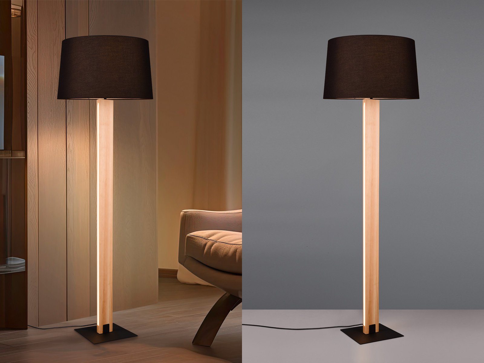 TRIO Leuchten LED Stehlampe, Dimmfunktion, LED fest integriert, LED wechsel günstig online kaufen