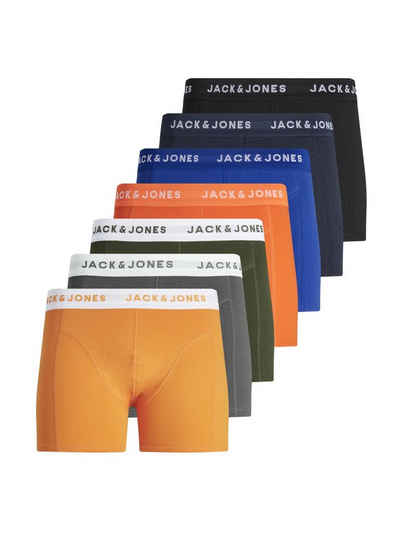 Jack & Jones Boxershorts 7-er Stück Pack Boxershorts Set JACKRIS (7-St) 4201 in Orange