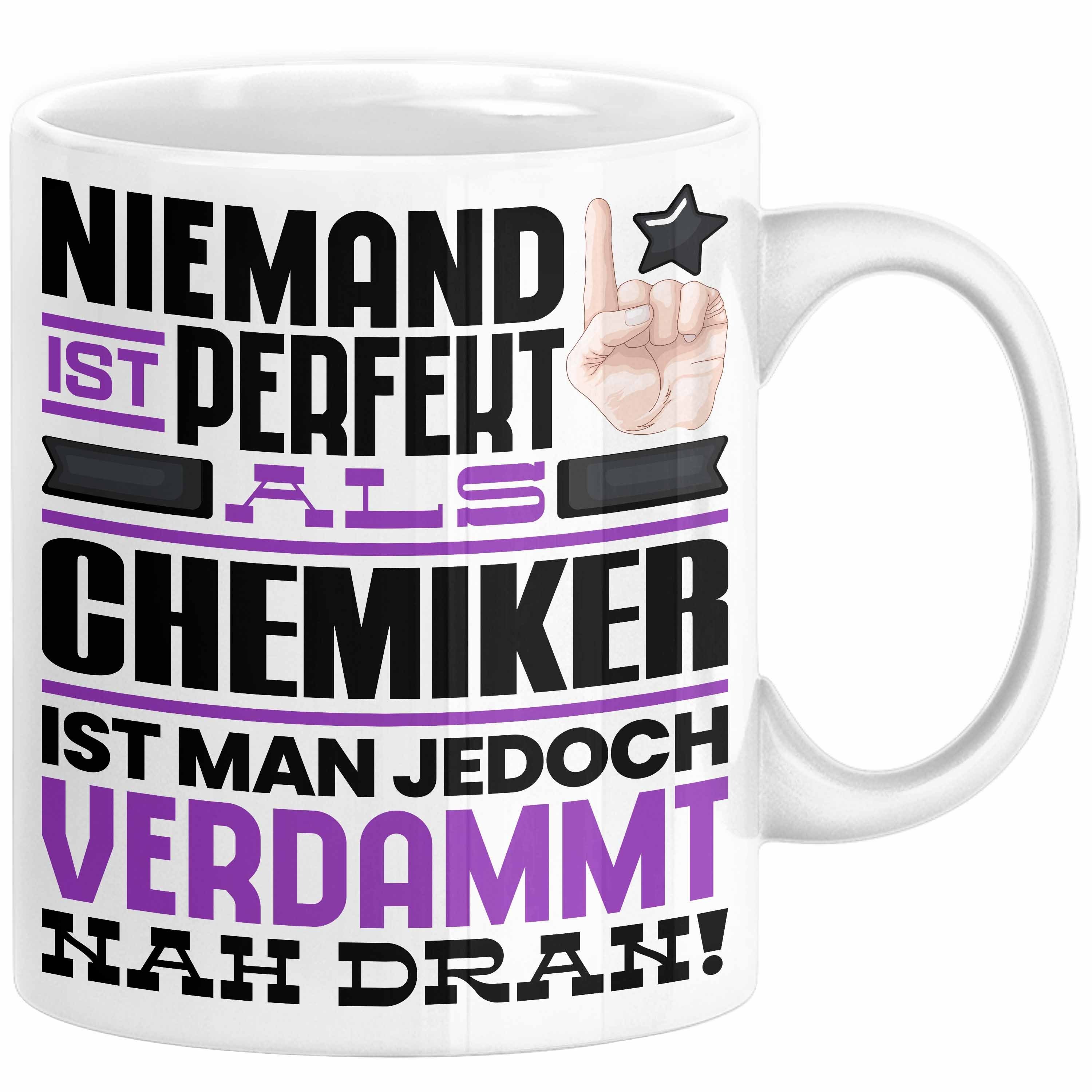 Trendation Tasse Chemiker Geschenk Tasse Lustige Geschenkidee für