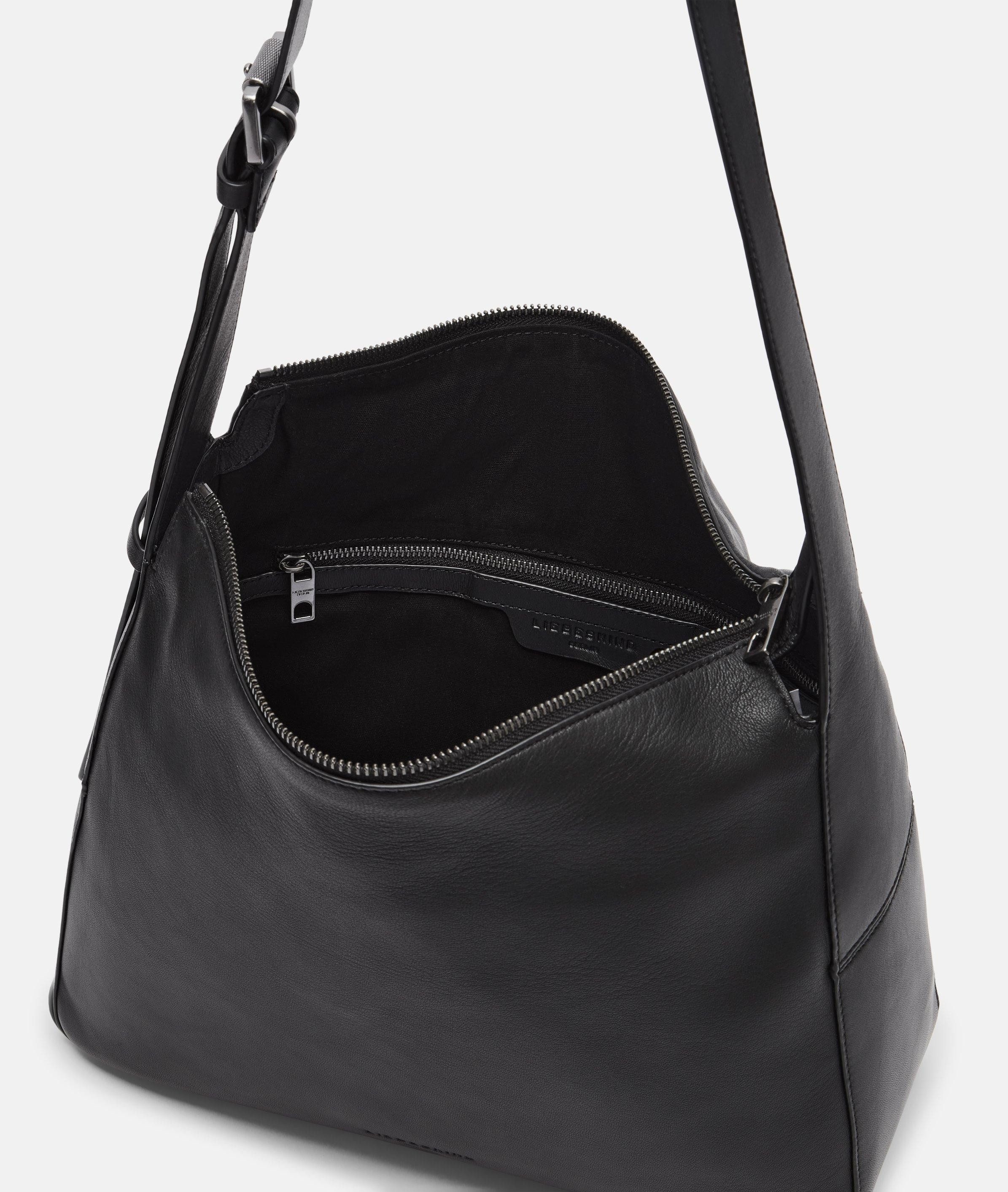 Liebeskind Berlin Schultertasche Hobo, Geräumige Hobo-Bag aus Nappaleder