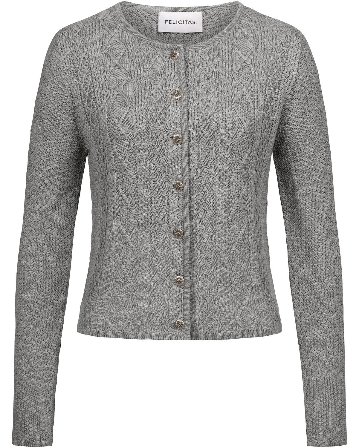 FELICITAS Trachtenjacke Zopfstrickjacke Clarissa günstig online kaufen