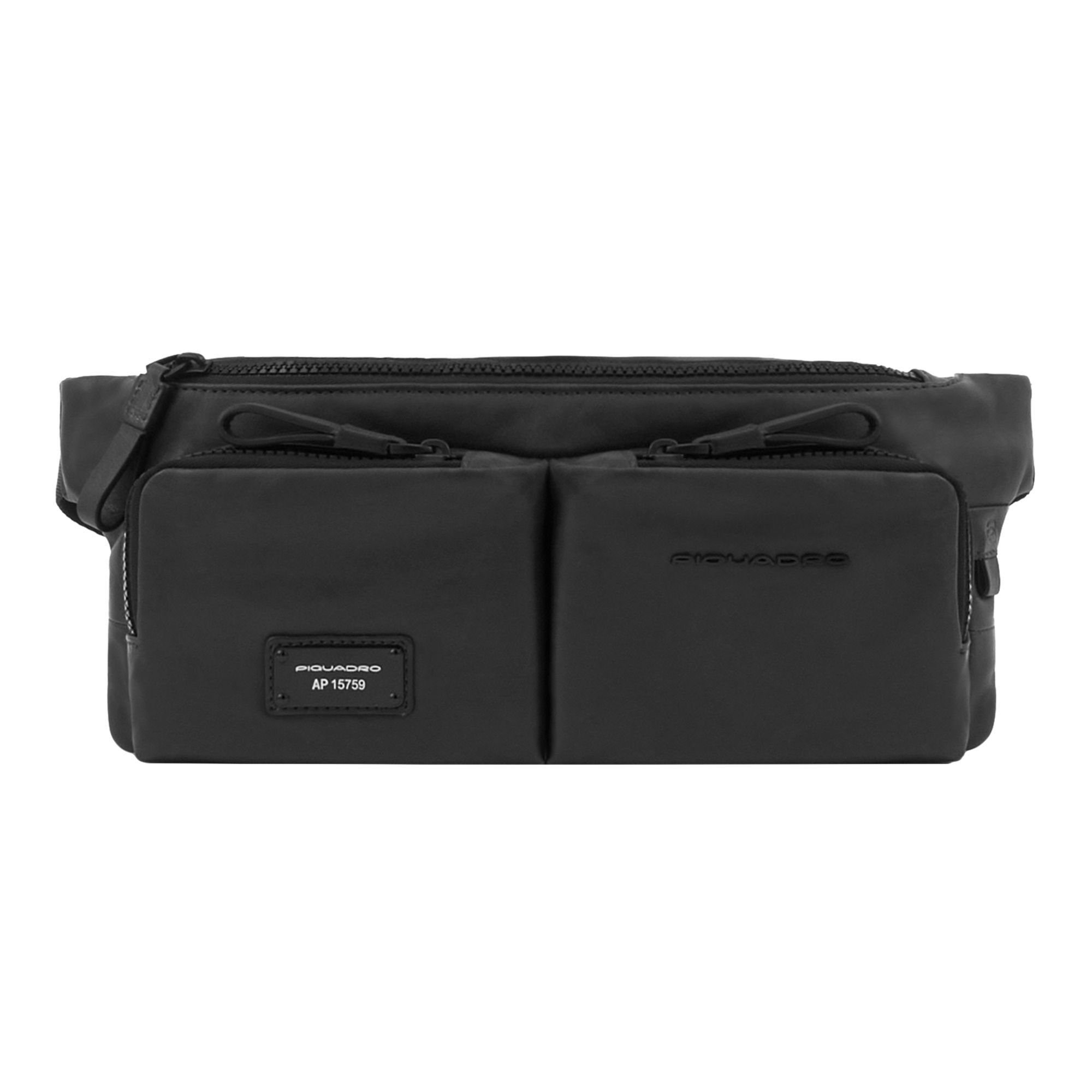 Piquadro Gürteltasche Harper, Leder black