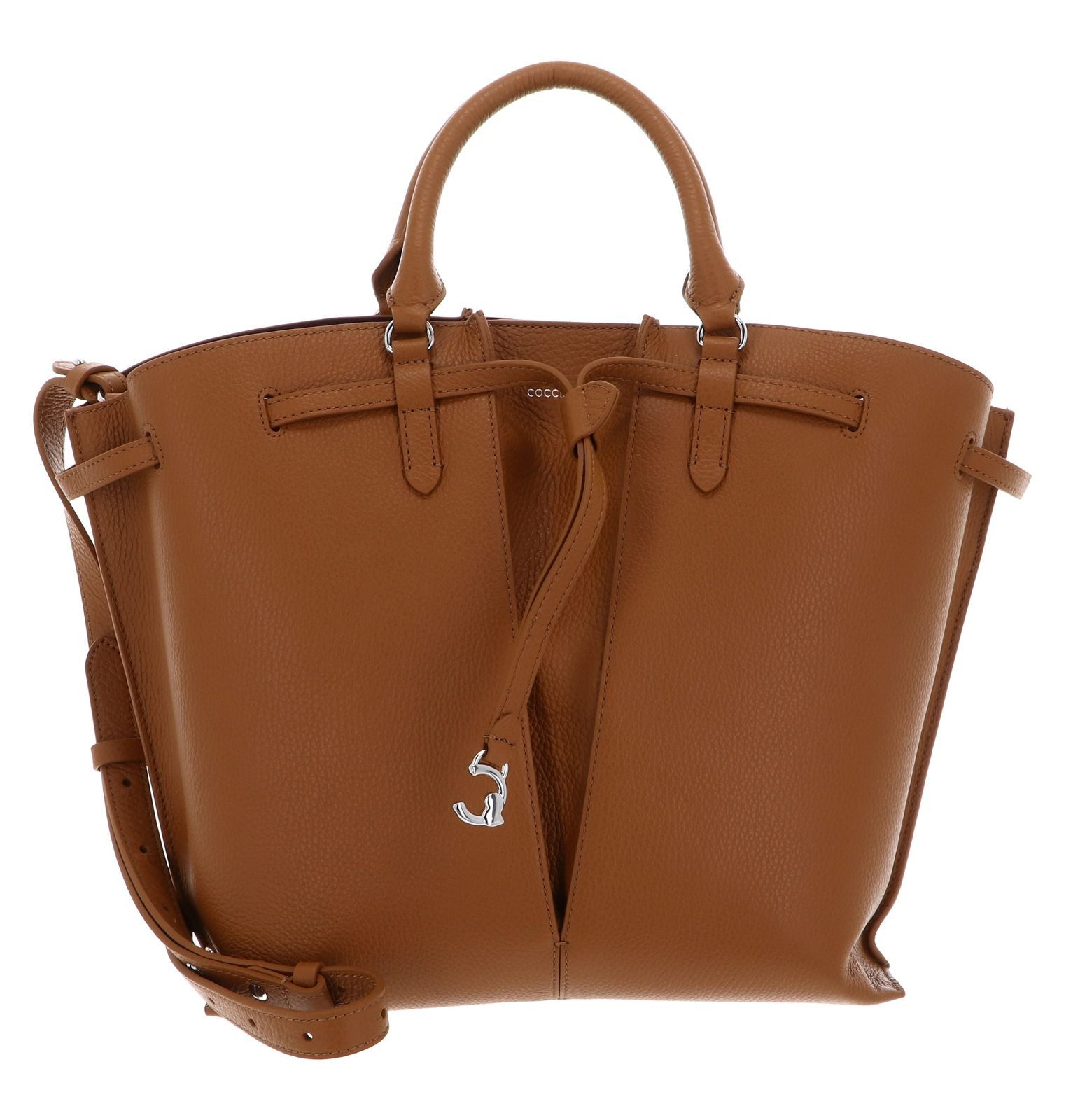 COCCINELLE Handtasche Handbag Grained Leather, aus echtem Rindsleder