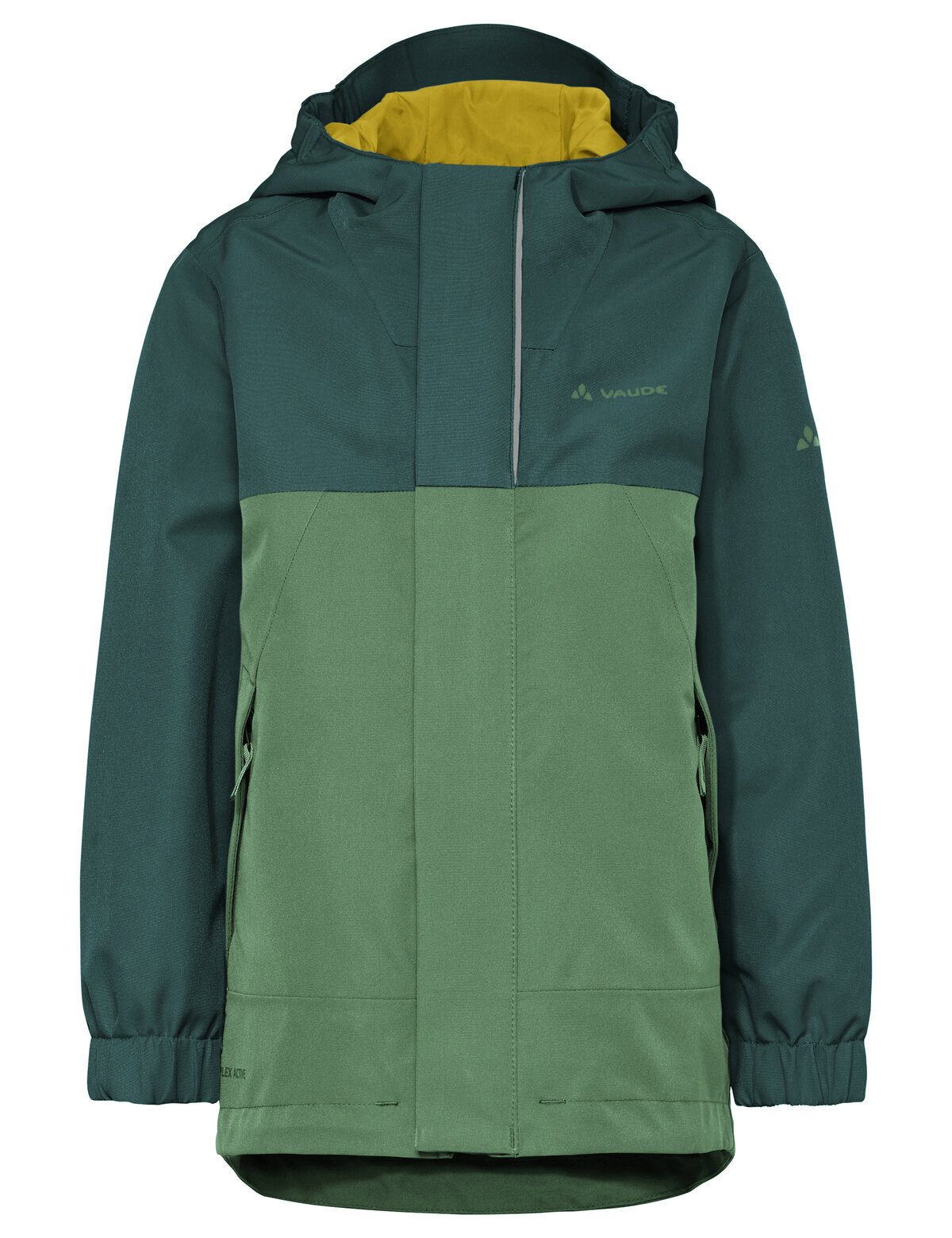 VAUDE Outdoorjacke Kids Caprea Rain Jacket (1-St) Kinder Regenjacke für vielseitigen Einsatz