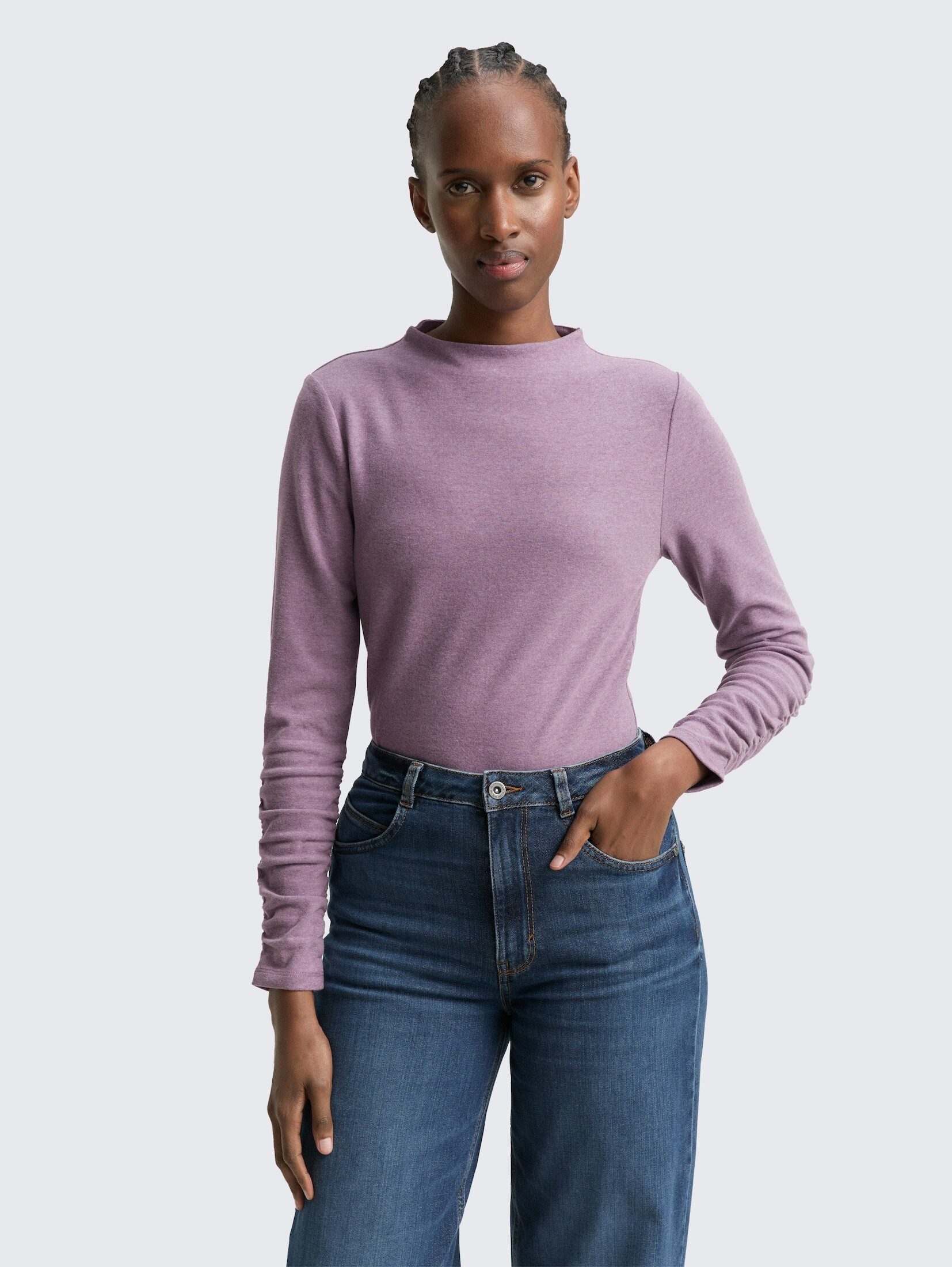 TOM TAILOR Denim Langarmshirt Langarmshirt mit günstig online kaufen