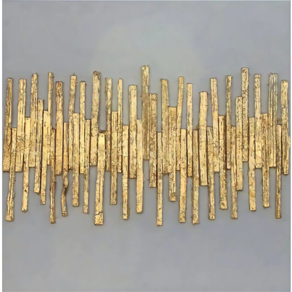 TPFLiving Kunstdruck OHNE RAHMEN, Motiv O (Abstrakte Gold Luxus Poster Lein günstig online kaufen