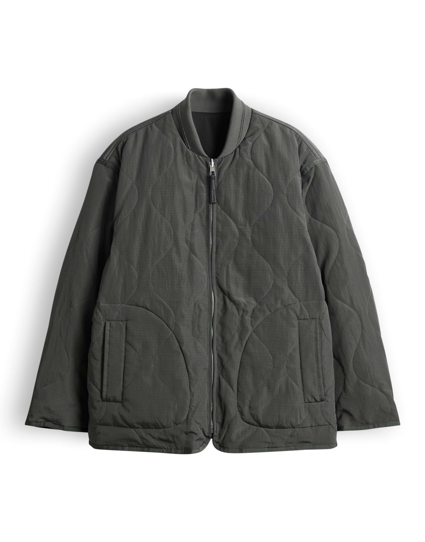 OPUS Winterjacke 2-in-1 Blousonjacke zum Wenden Loose Fit Loose Fit Eingrifftaschen vorne