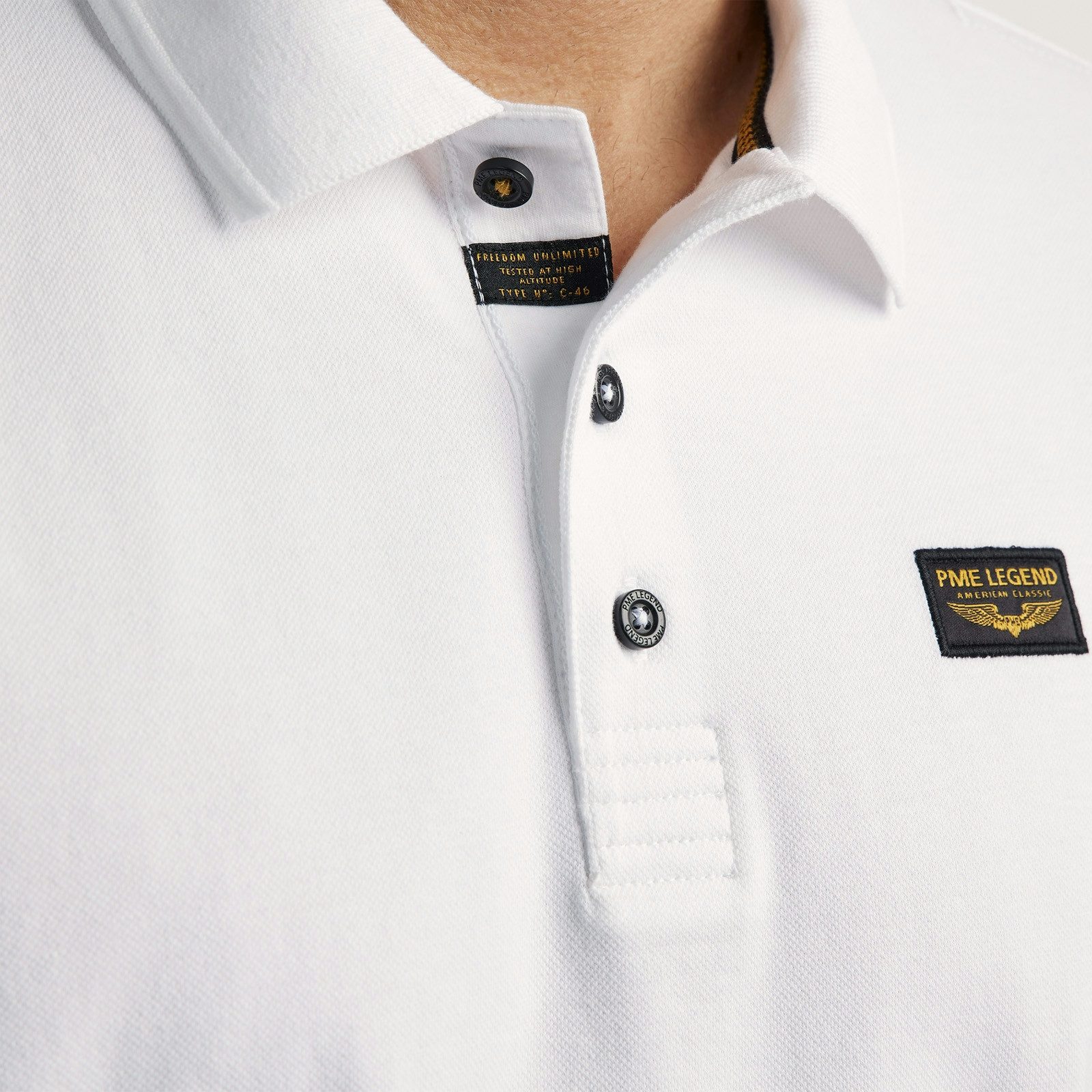 PME LEGEND Poloshirt mit Logostickerei
