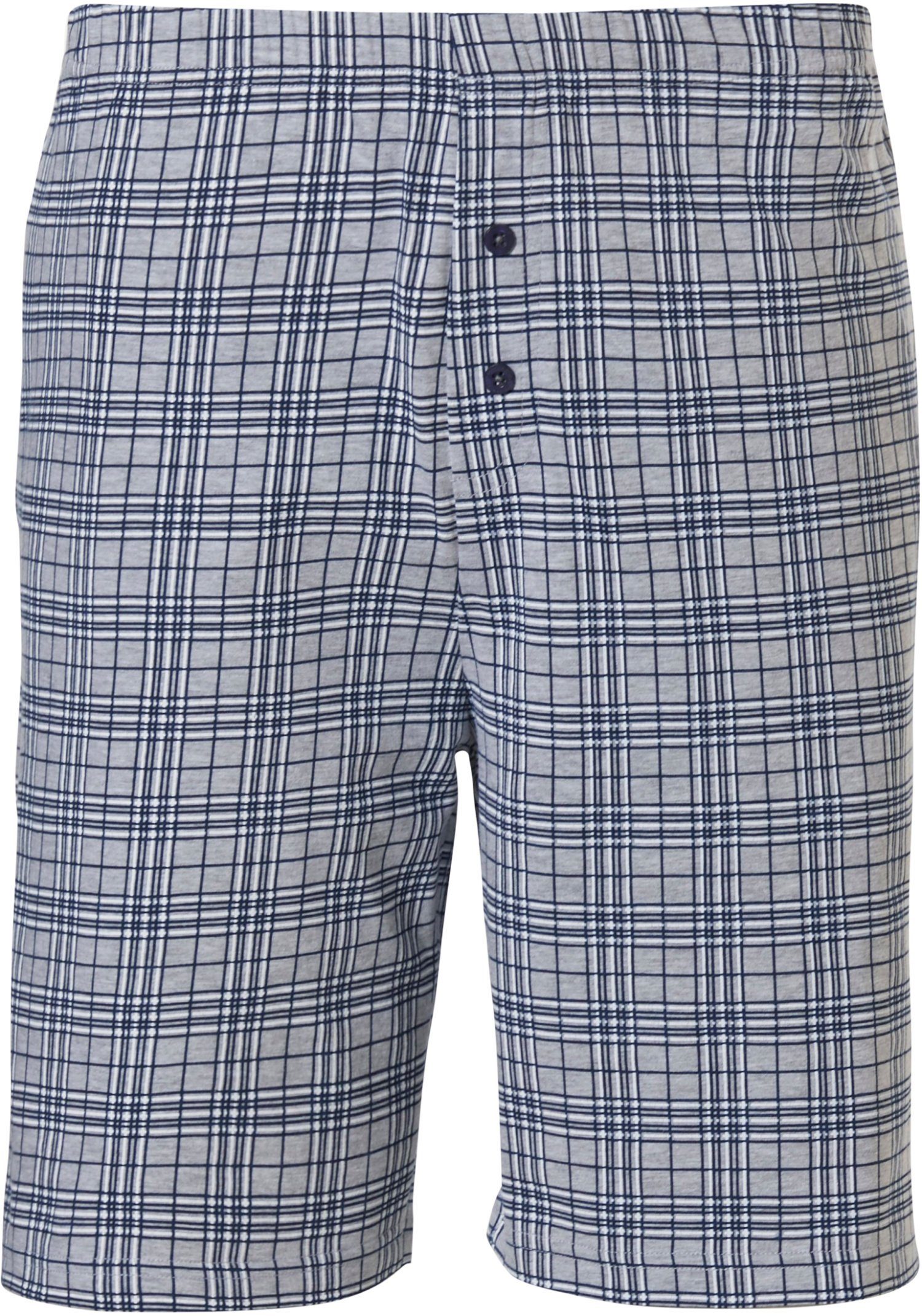 Schlafanzughose (1-tlg) Pastunette kurz Pyjamashorts grey Herren