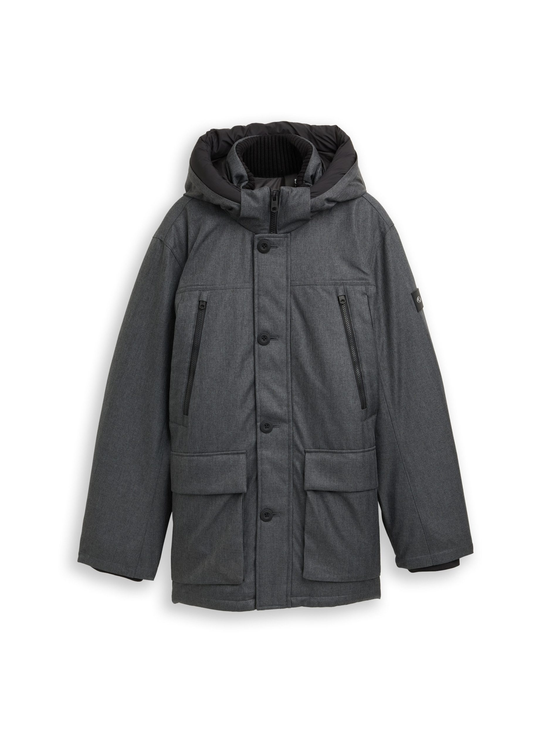 TOM TAILOR Strickmantel arctic parka