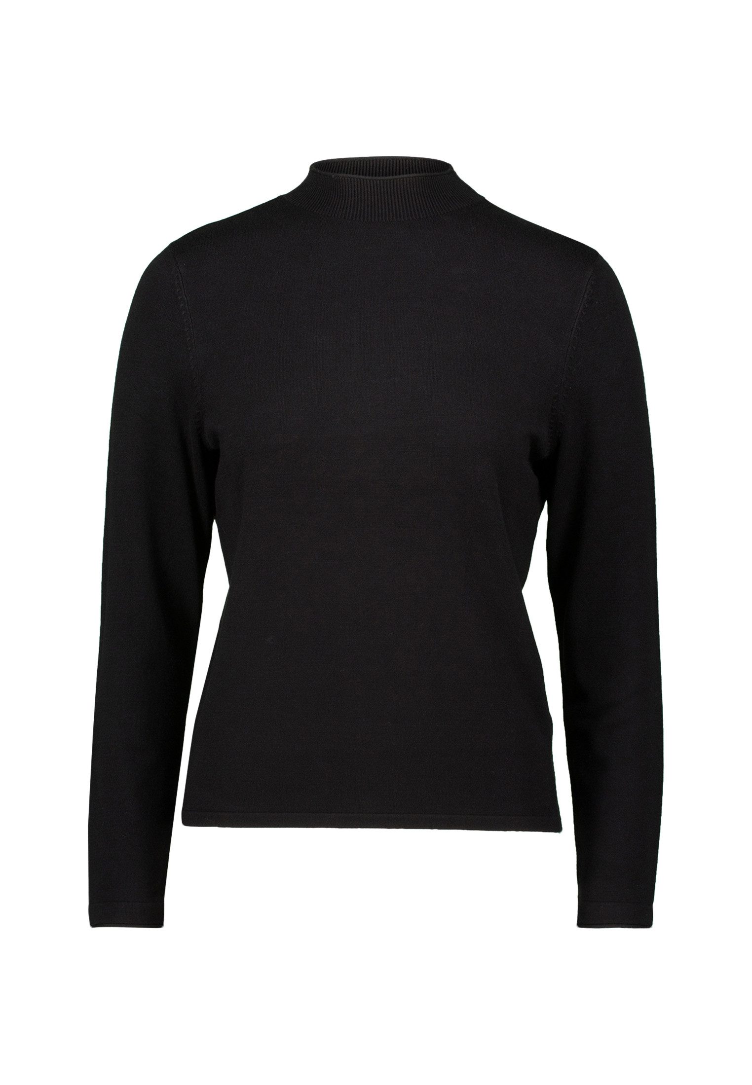 Zero Strickpullover Damen mit hohem Kragen (1-tlg) Plain/ohne Details günstig online kaufen