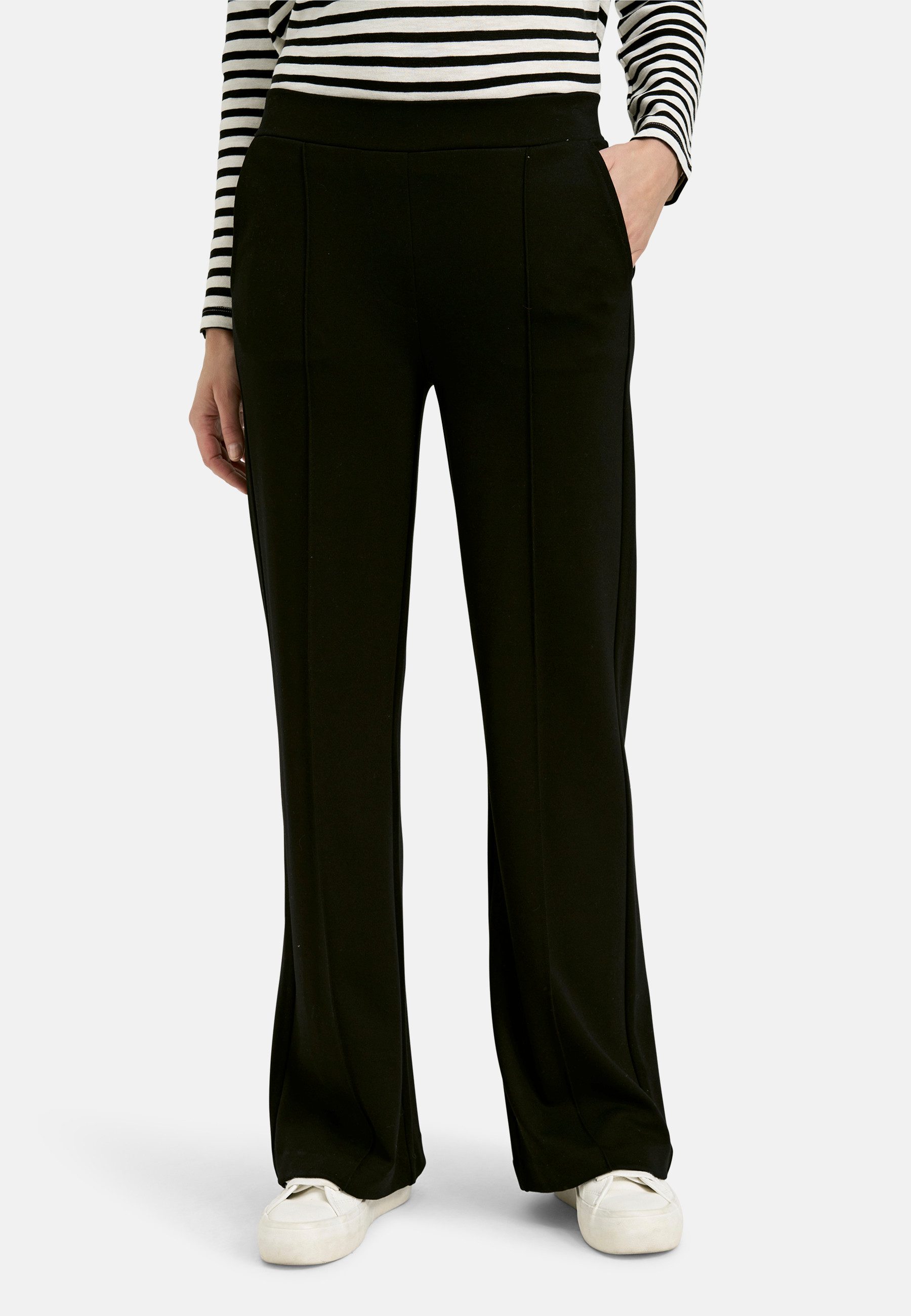 Smith & Soul Stoffhose mit abgesteppten Bügelfalten günstig online kaufen