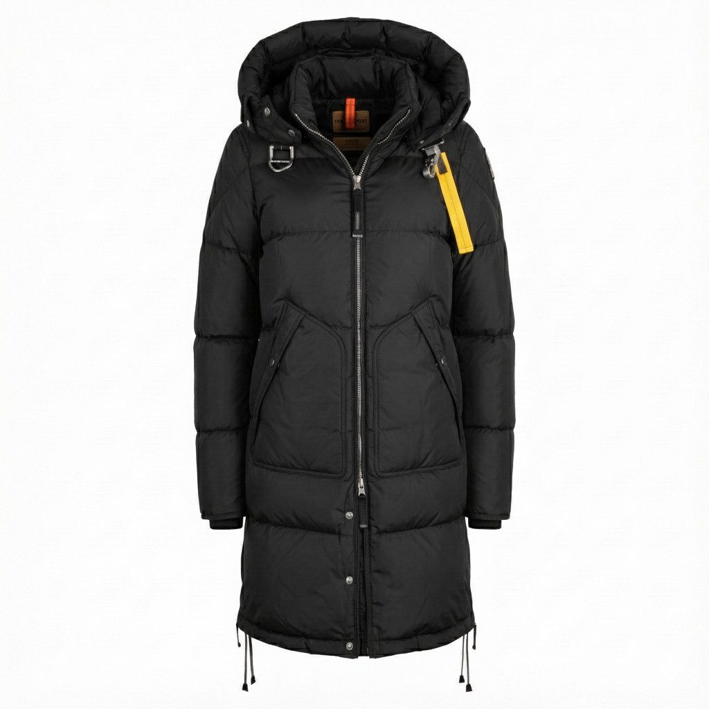 Parajumpers Daunenmantel PJS LONG BEAR - Winterparka Damen Black Schwarz