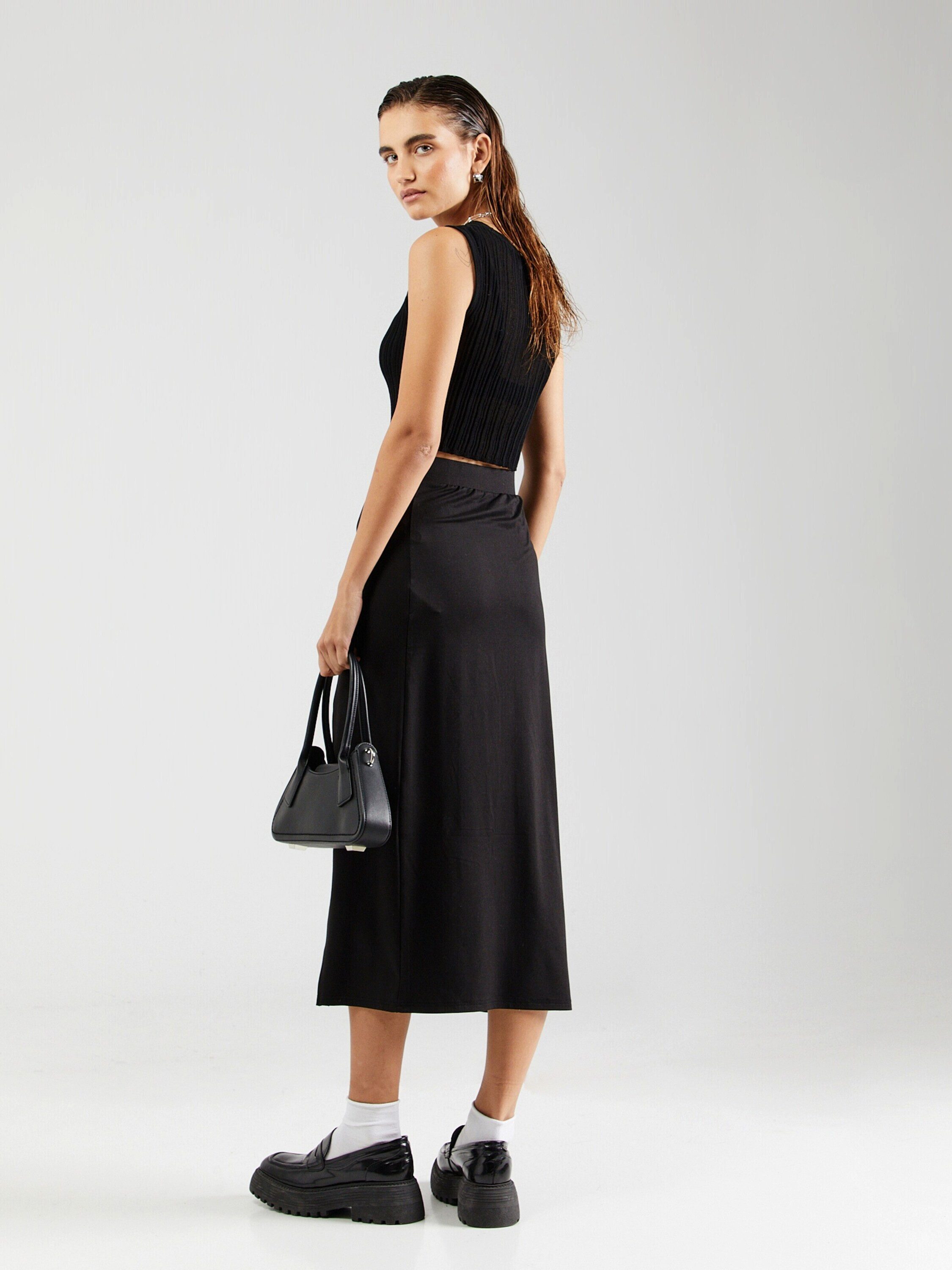 pieces A-Linien-Rock PCNALA (1-tlg) Plain/ohne Details günstig online kaufen