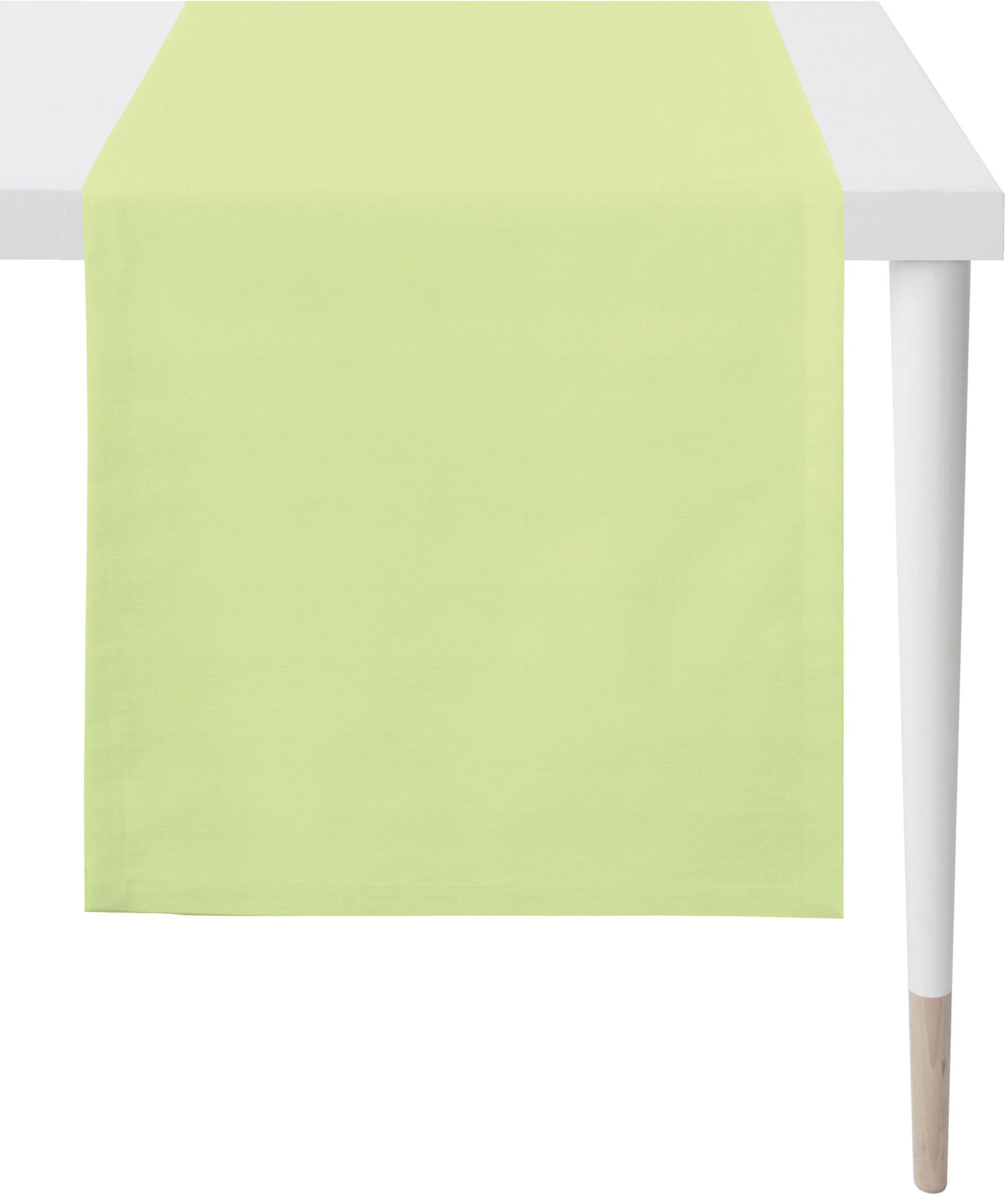 APELT Tischläufer 4362 Rips-Uni (1-tlg), UNI-BASIC günstig online kaufen