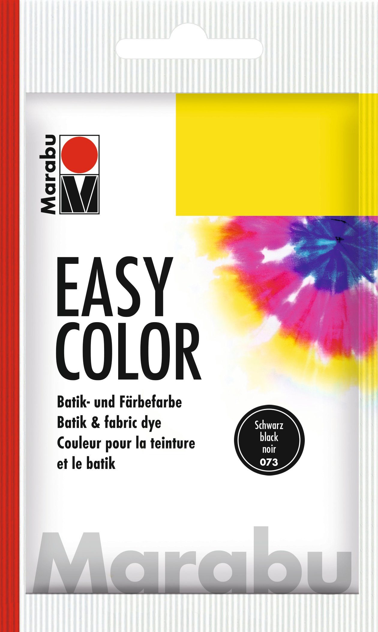 Marabu Bastelfarbe Easy Color, 25 g Schwarz