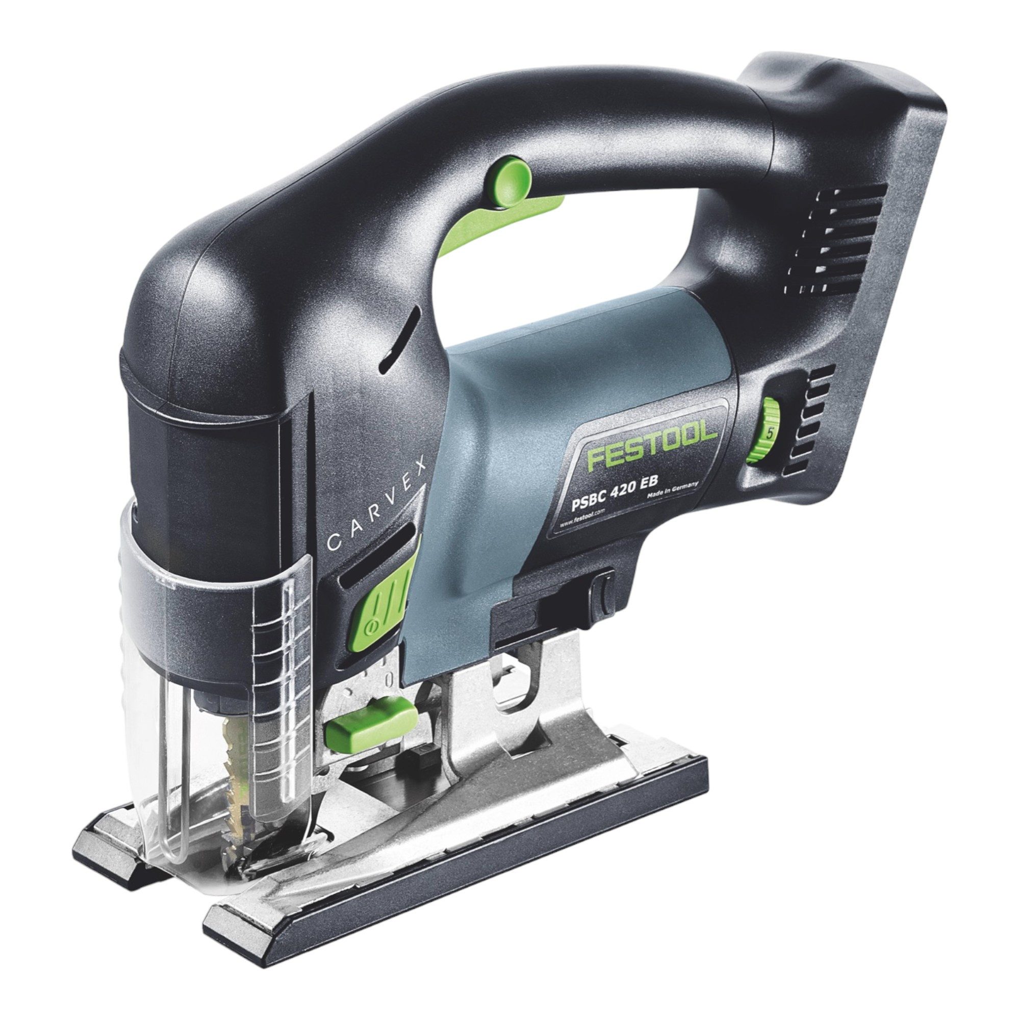 FESTOOL Akku-Stichsäge CARVEX PSBC 420 EB-Basic Akku Pendelstichsäge 18 V 120 mm Brushless