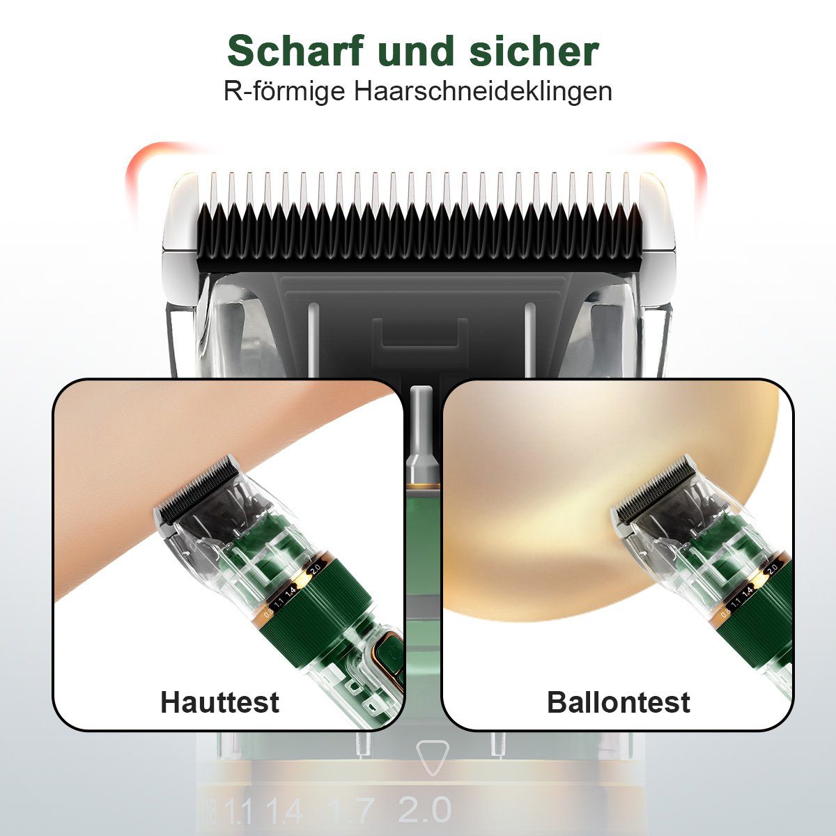 Herrn, IP55 Haarschneidemaschine, für Bartschneider Profi 7Magic wasserdicht