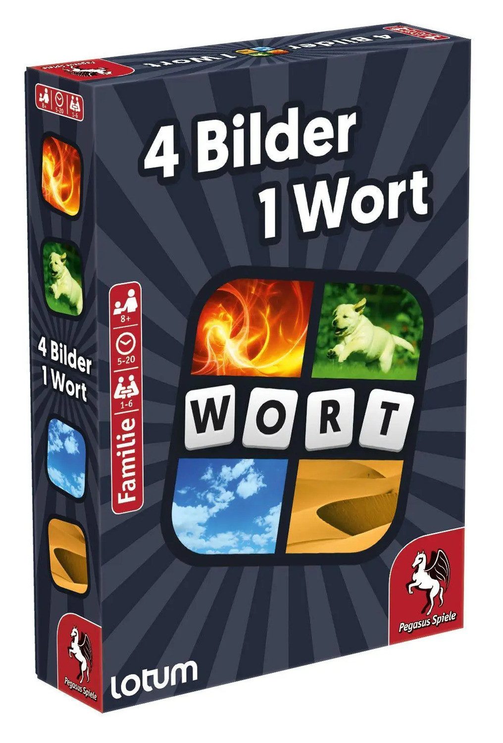 Pegasus Spiele Spiel 4 Bilder 1 Wort - Das Kartenspiel