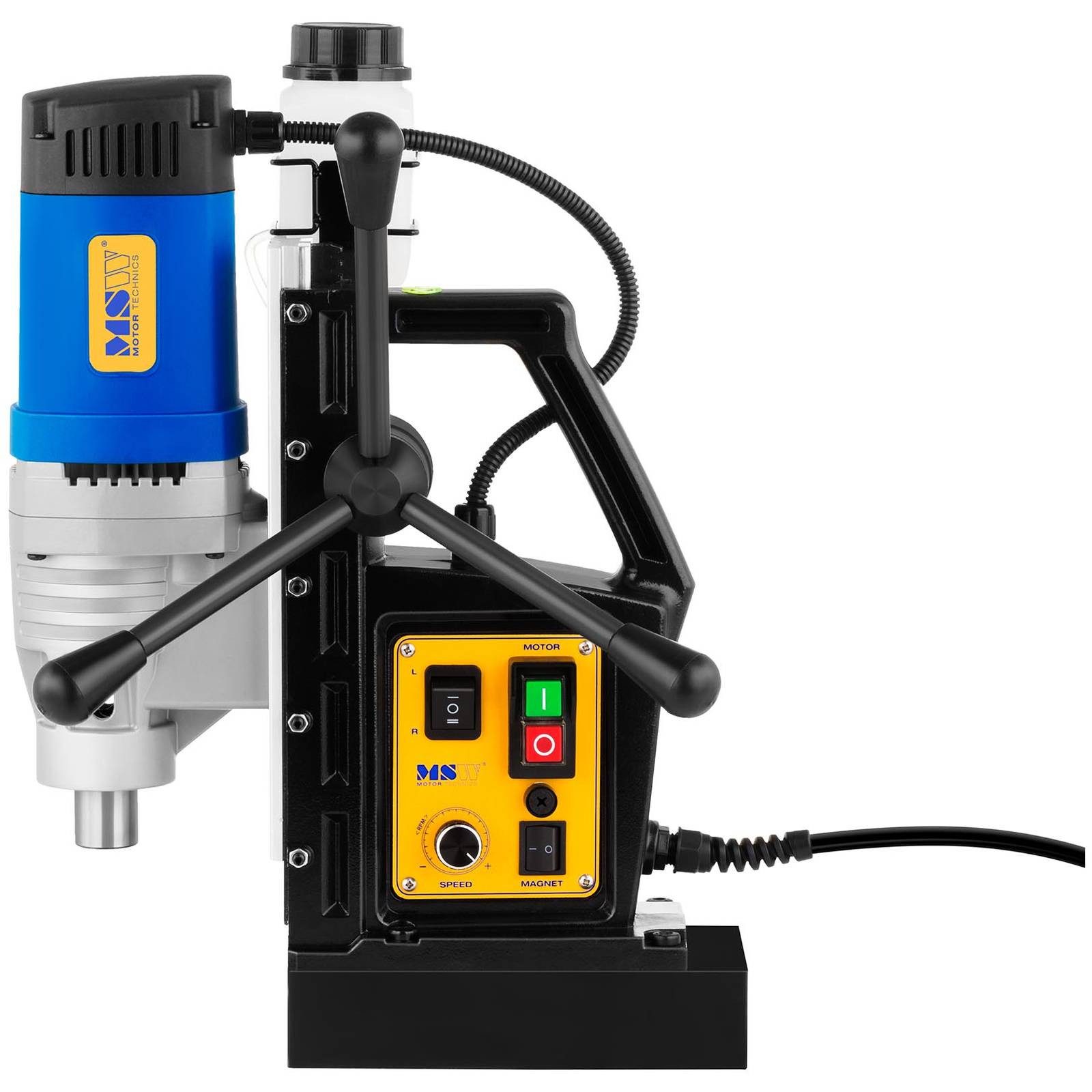 MSW Kernbohrmaschine 1300 W Magnetbohrmaschine 600 U/min Weldon Schaft 19 mm Kernbohrer, 230 V, verschiedene Produktvarianten