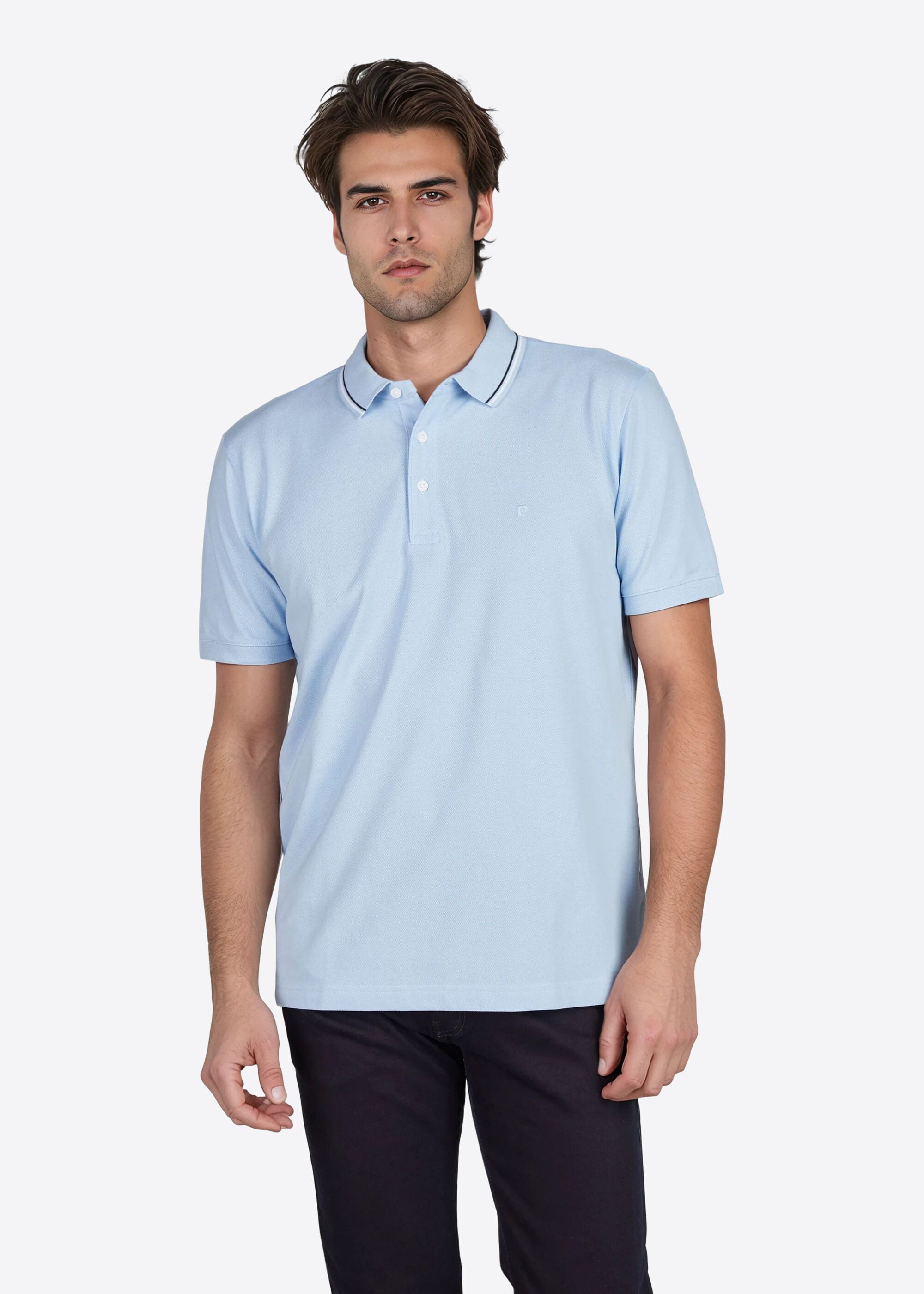 Pierre Cardin Poloshirt (1-tlg) mit klassischem Polo-Kragen