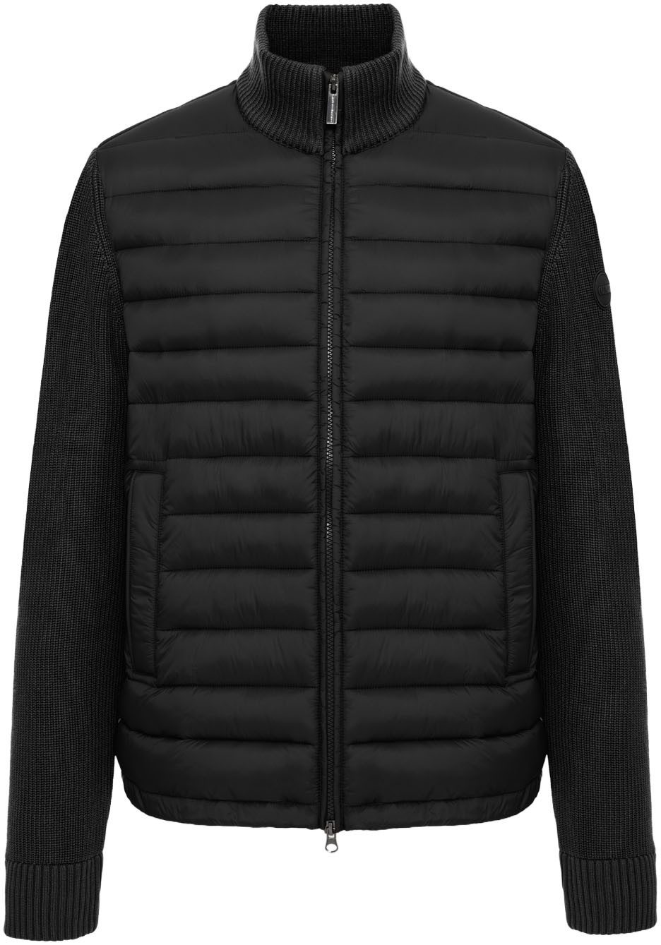 Colmar Hybridjacke Strickärmel, Regular Fit, Zwei-Wege-Reißverschluss