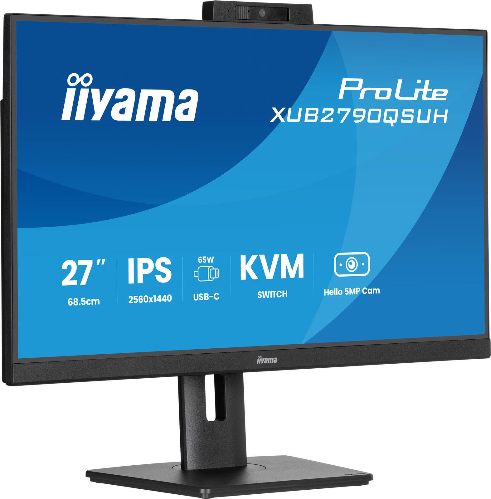 Iiyama iiyama ProLite XUB2790QSUH-B2 TFT-Monitor (2560 x 1440, 100 Hz, IPS Panel)