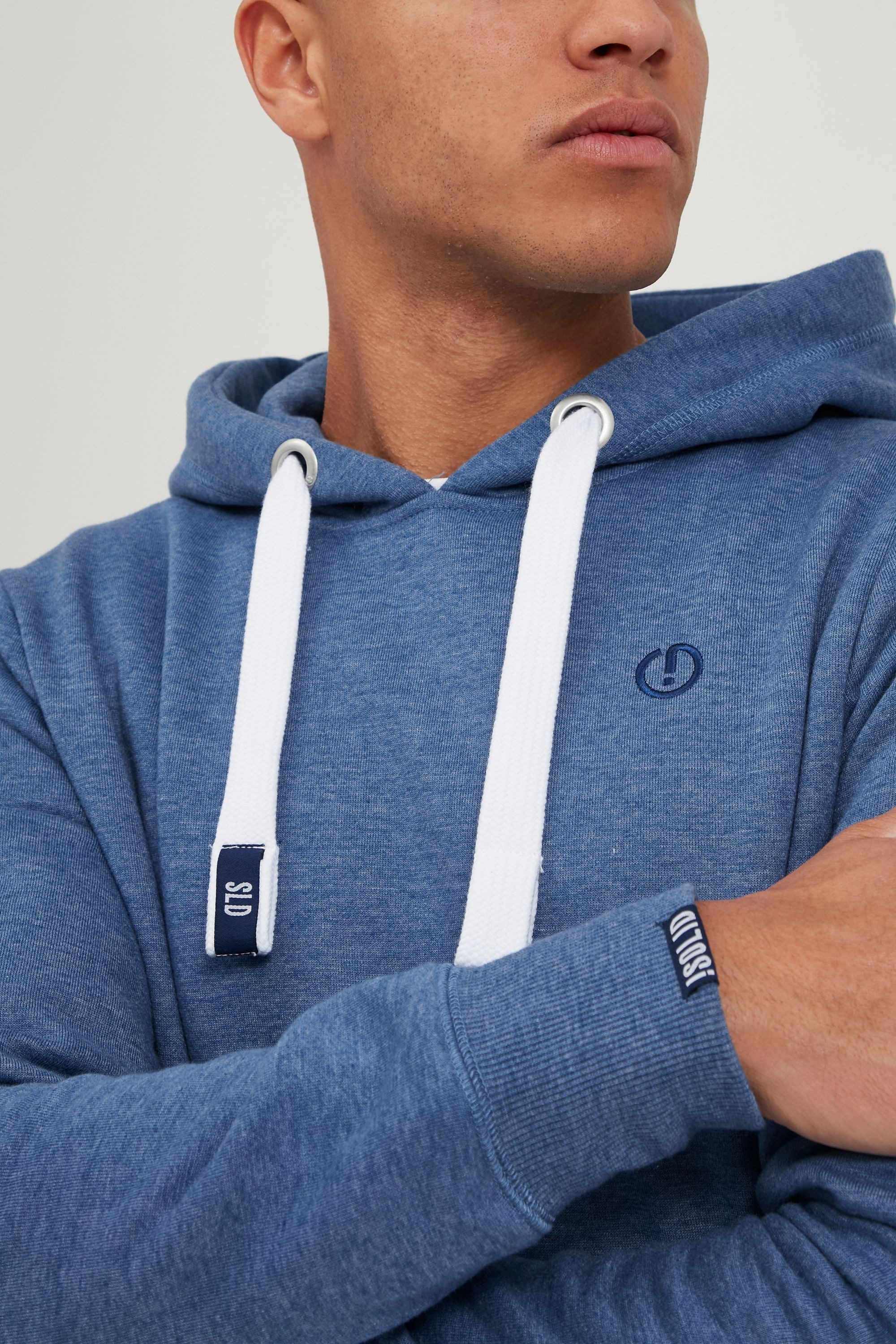 !Solid Hoodie SDBennHood Kapuzensweatshirt mit kontrastfarbenenen Details