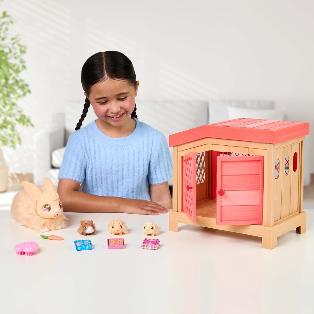 Moose Spielwelt Little Live Pets: Mama Surprise - Hasen S4 – Bild 2 von 5
