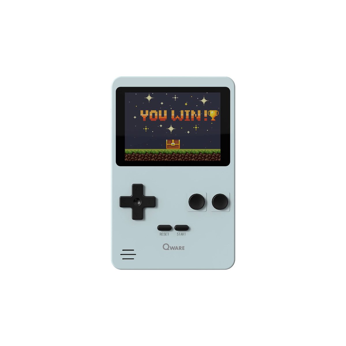 Qware Gaming Retro Spielkonsole Handheld 240 Spiele für unterwegs