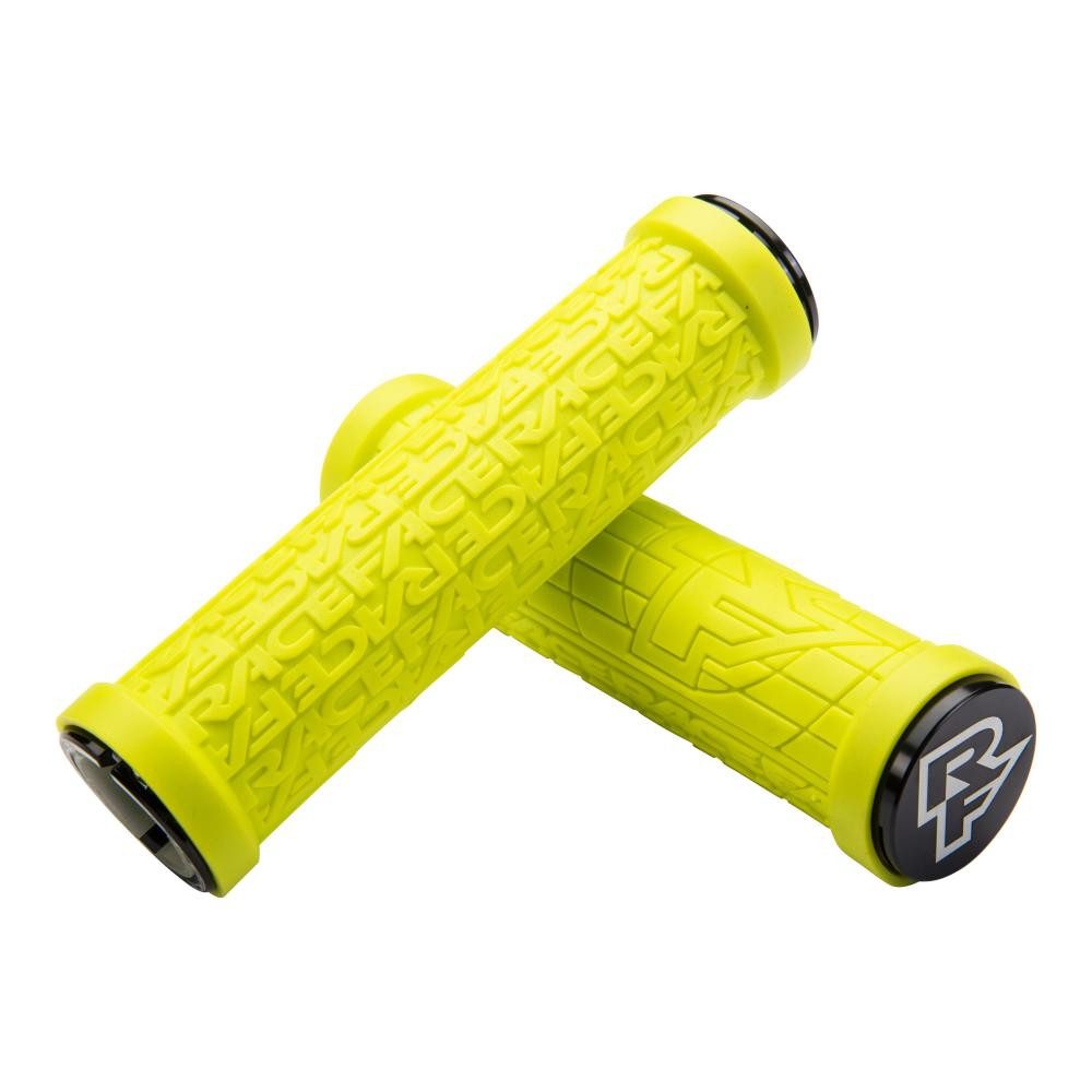 Race Face Fahrradlenkergriff Race Face Grippler Lock-On Griff, 30mm, yellow - sicherer Halt und mod