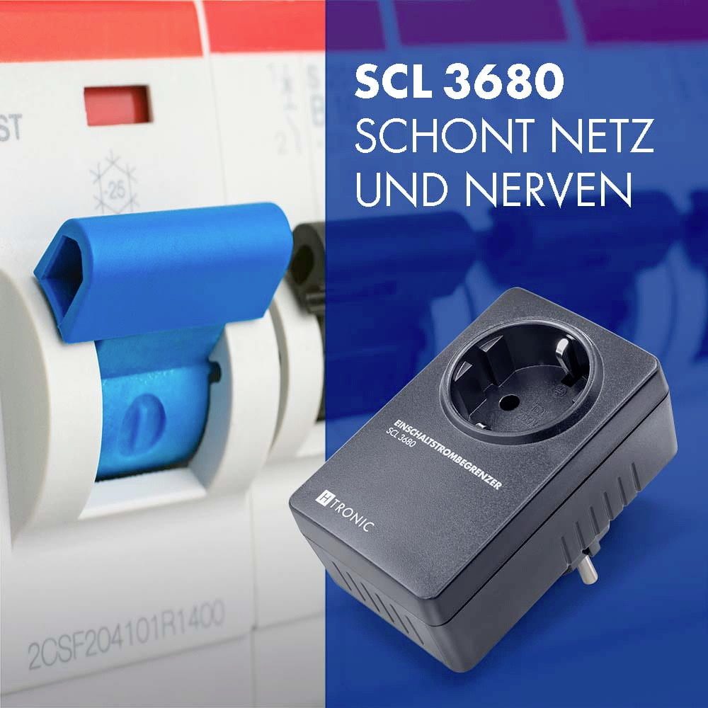 H-Tronic Stromstoßschalter H-Tronic 1114730 Einschaltstrombegrenzer SCL 3680 IP20