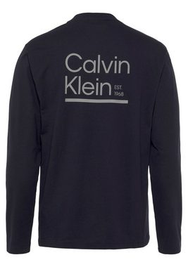 Calvin Klein Langarmshirt CONTRAST LINE LOGO LS T-SHIRT mit CK-Logodruck