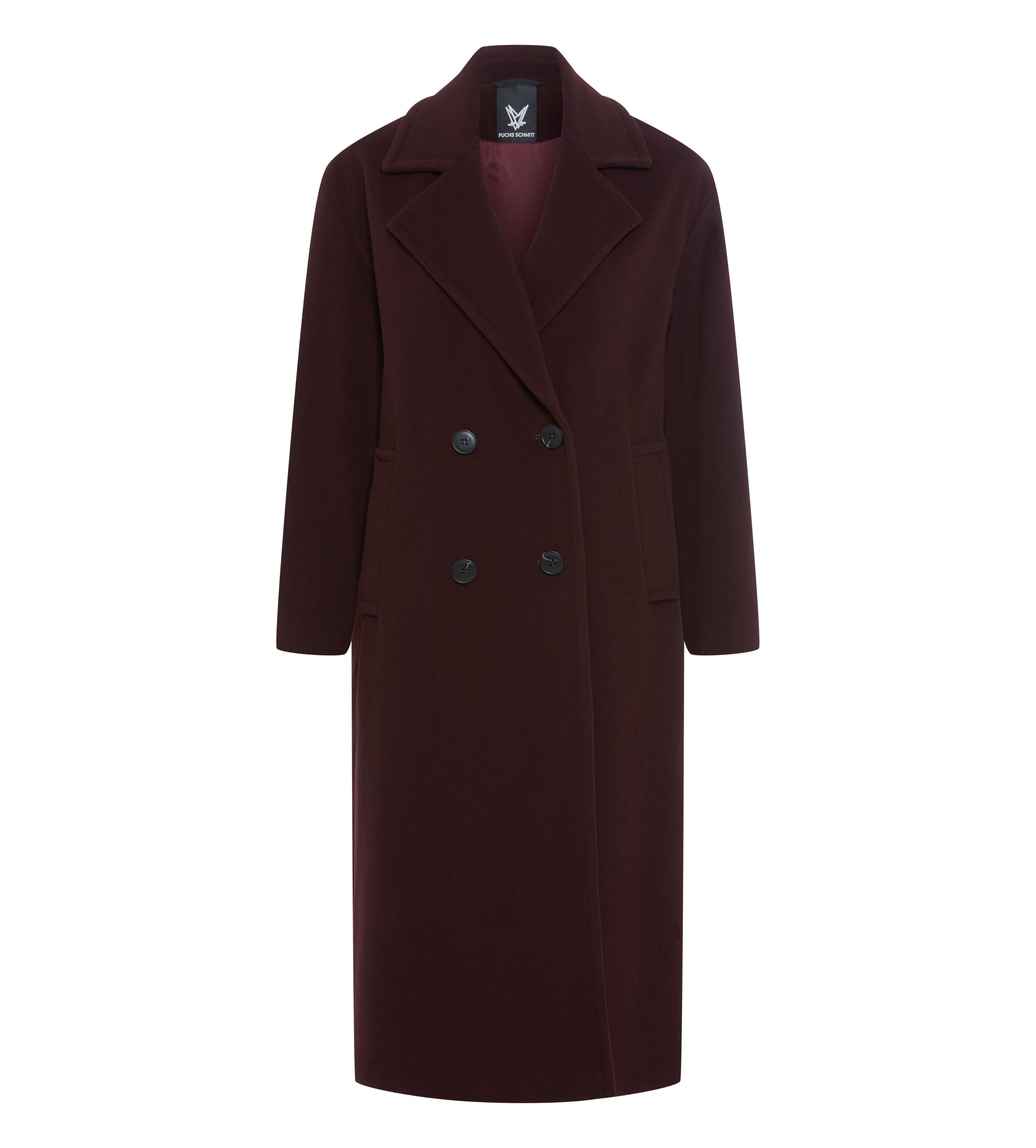 Fuchs Schmitt Wollmantel Regular Fit, Wollmischung, zweireihig