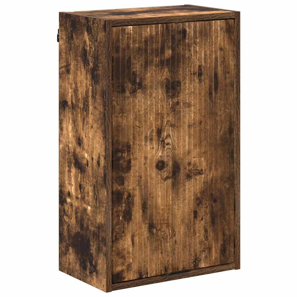 vidaXL Badezimmerspiegelschrank Badezimmer Schrank Räuchereiche 39 günstig online kaufen