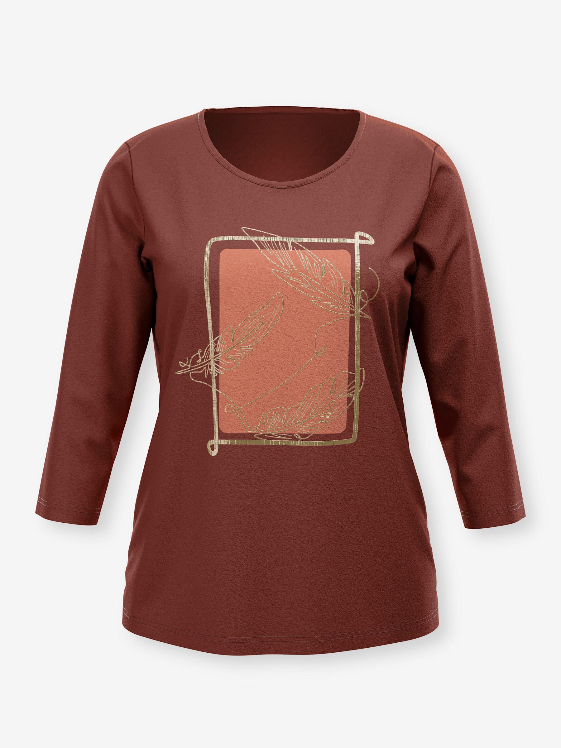 Sieh an! T-Shirt 3/4-Arm-Shirt 3/4-Arm