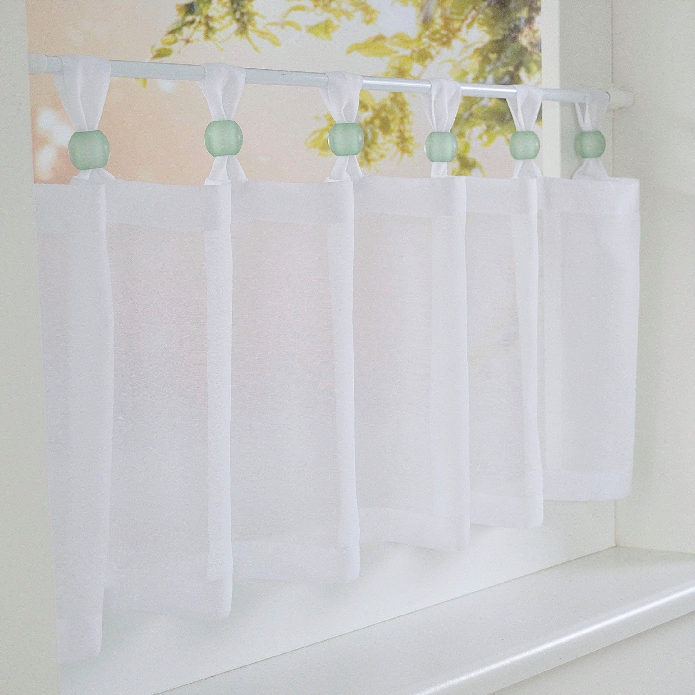 Kutti Gardinenbefestigungen Ersatzteile Acrylkugel, Schlaufenkugel, Ø günstig online kaufen