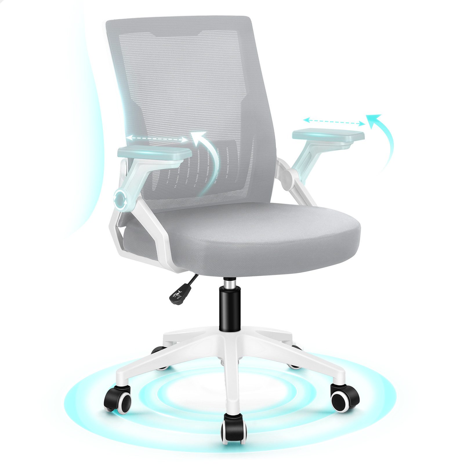 ALFORDSON Bürostuhl komfortable Lendenwirbelstütze, ergonomisch, (1 St), mi günstig online kaufen