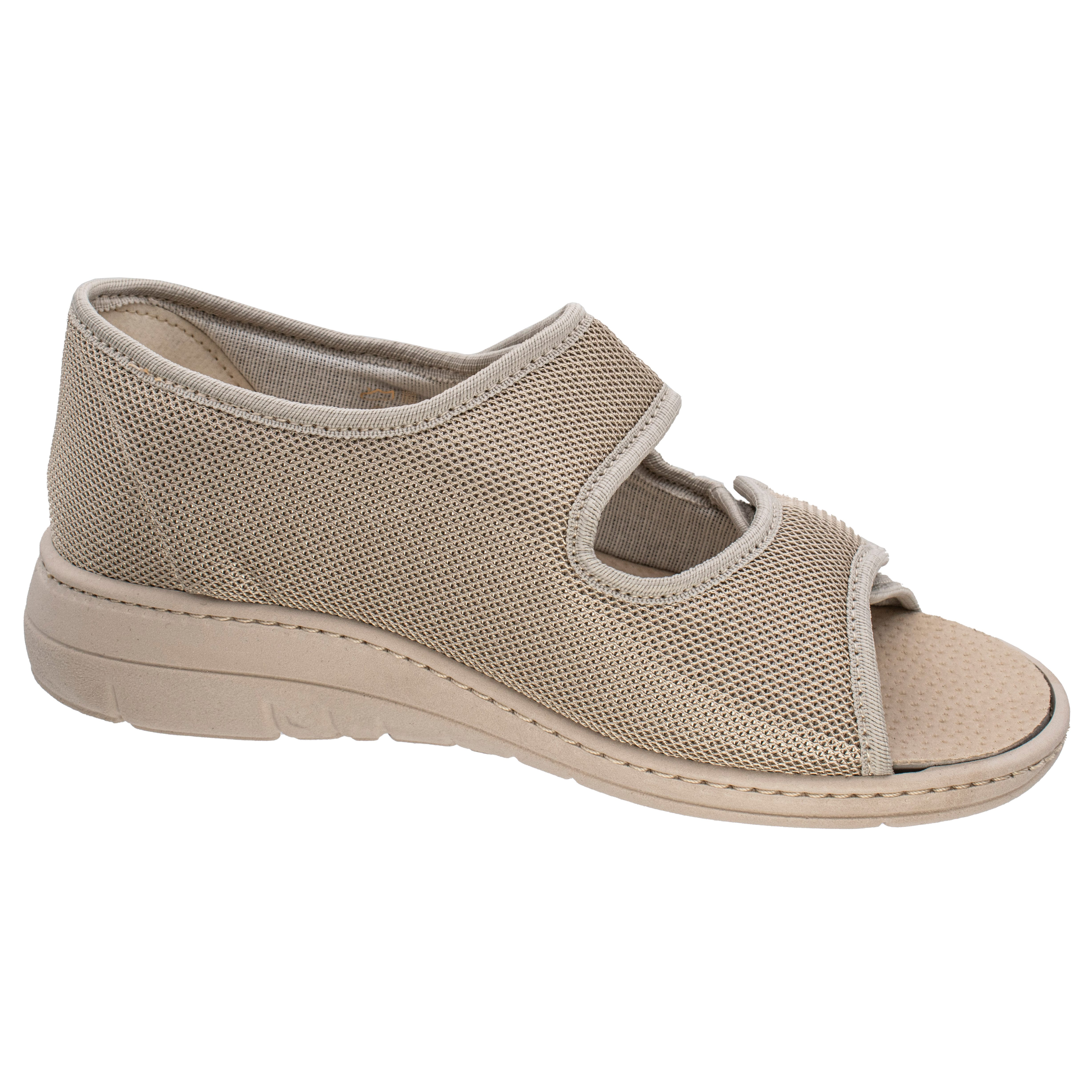 Fischer-Markenschuh Ilse Sandale aus Textil, mit günstig online kaufen