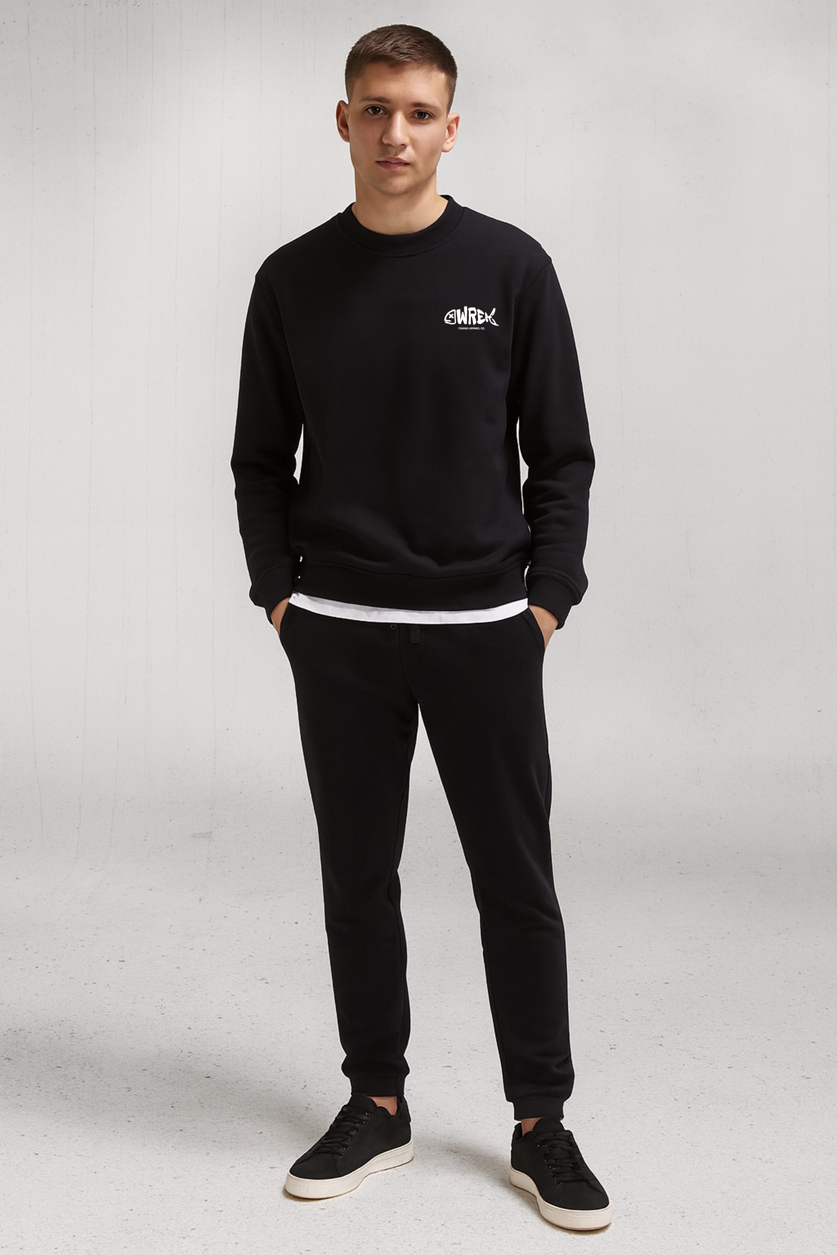 Banco Sweatshirt Herren mit Logo-Print - Rundhals Pullover aus Baumwollmischung Herren Sweatshirt mit Logo-Print und weicher Baumwollmischung – Bild 3 von 3