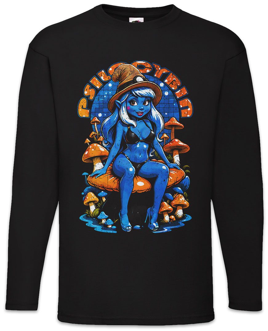 Langarmshirt Shroom Fairy Langarm T-Shirt Pilz Mushroom Pilzsammler Vegan