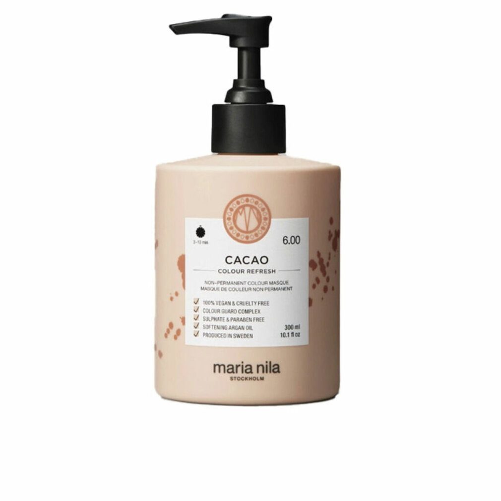 Maria Nila Haarkur Colour Refresh Non-Permanent Colour Mask 6.00 Cacao 300ml