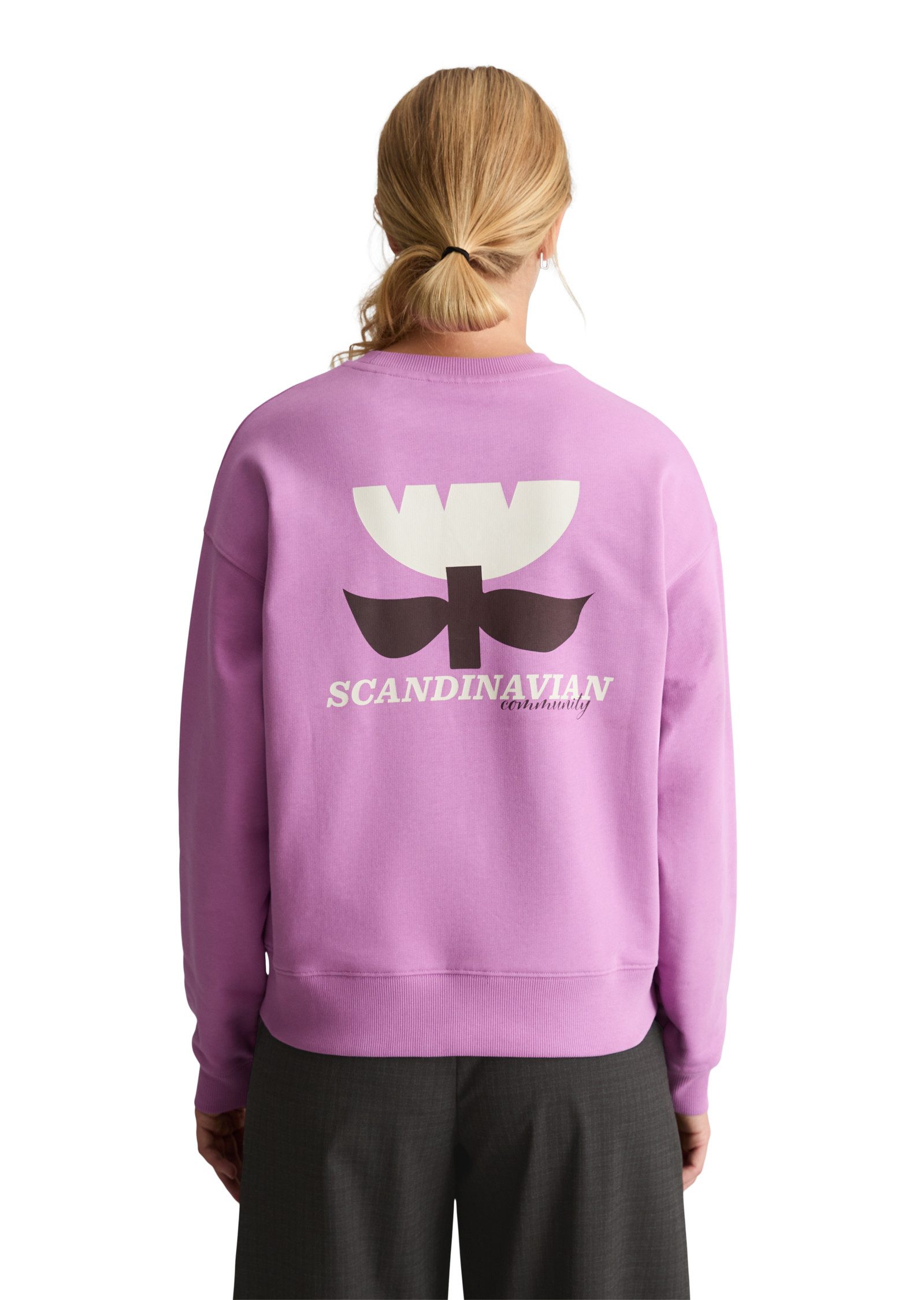 Marc O'Polo DENIM Sweatshirt aus softer Bio-Baumwolle – Bild 3 von 5