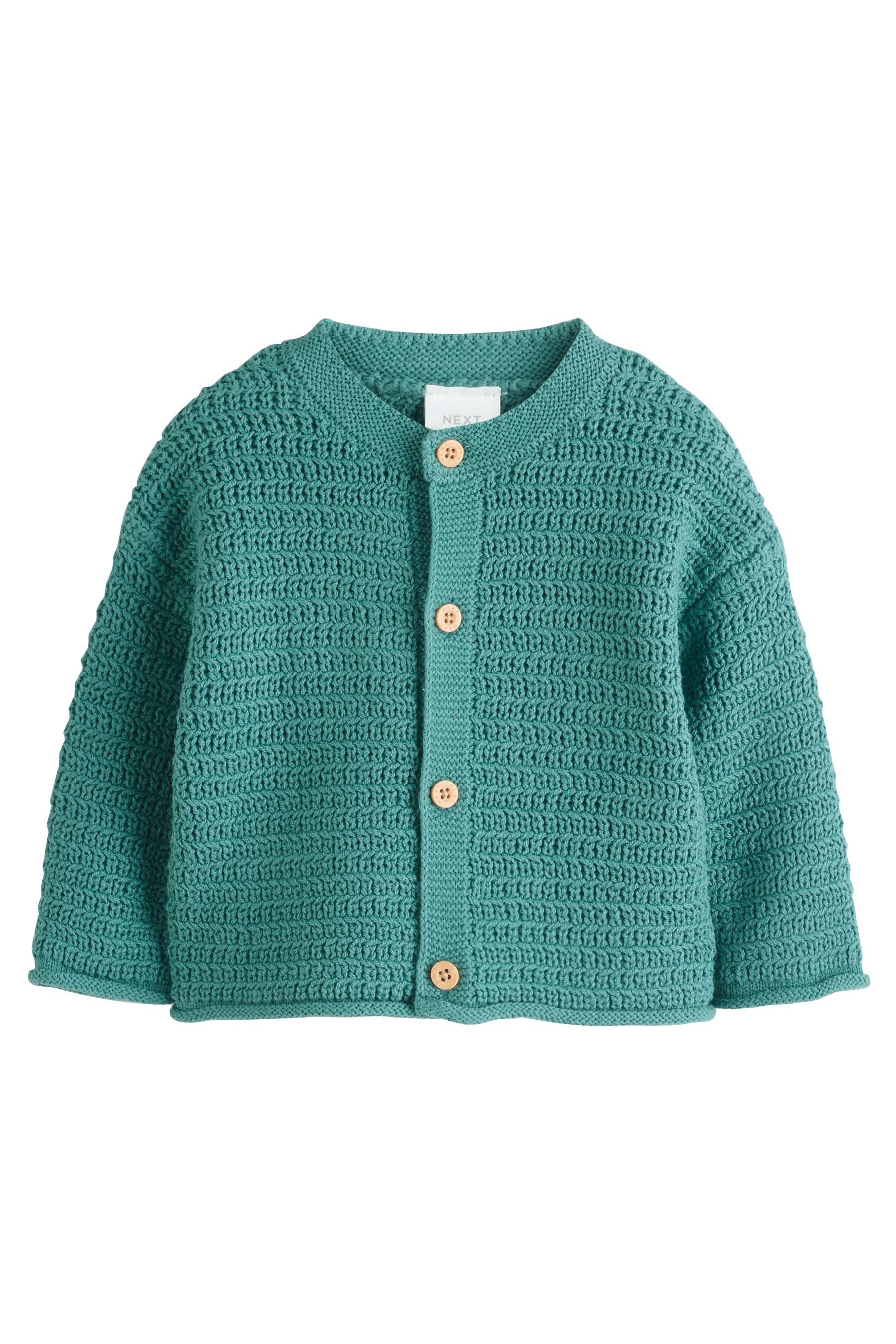 Strickjacke Strukturierte Baby Strickjacke