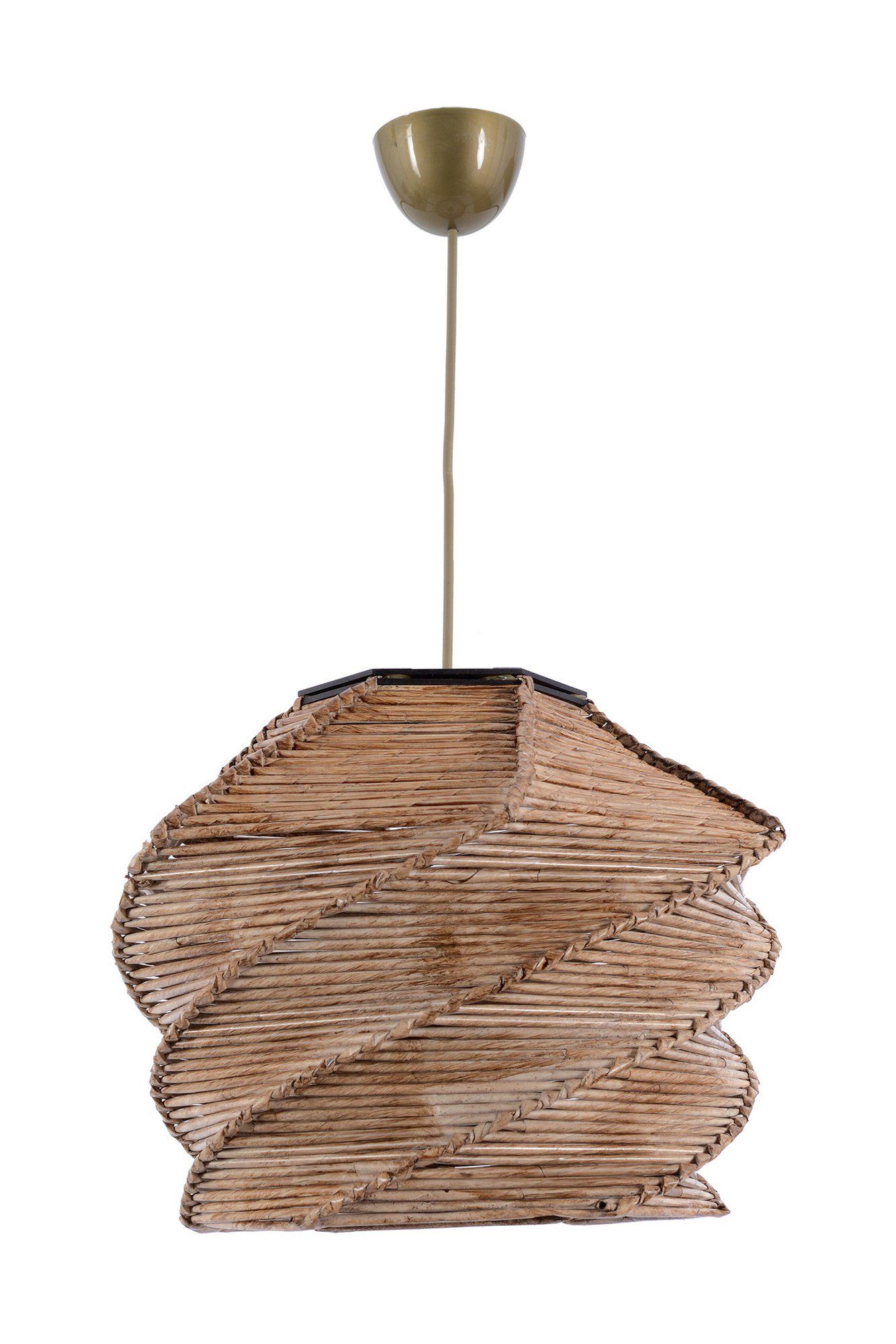 Opviq Kronleuchter RucheFLH, Beige, Kronleuchter, 32 x 32 cm, Holzkörper