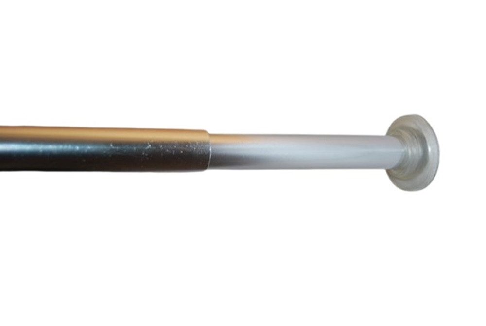 Clever-Kauf-24 Duschvorhangstange Teleskop-Duschstange 70-120cm, silber, Ø günstig online kaufen