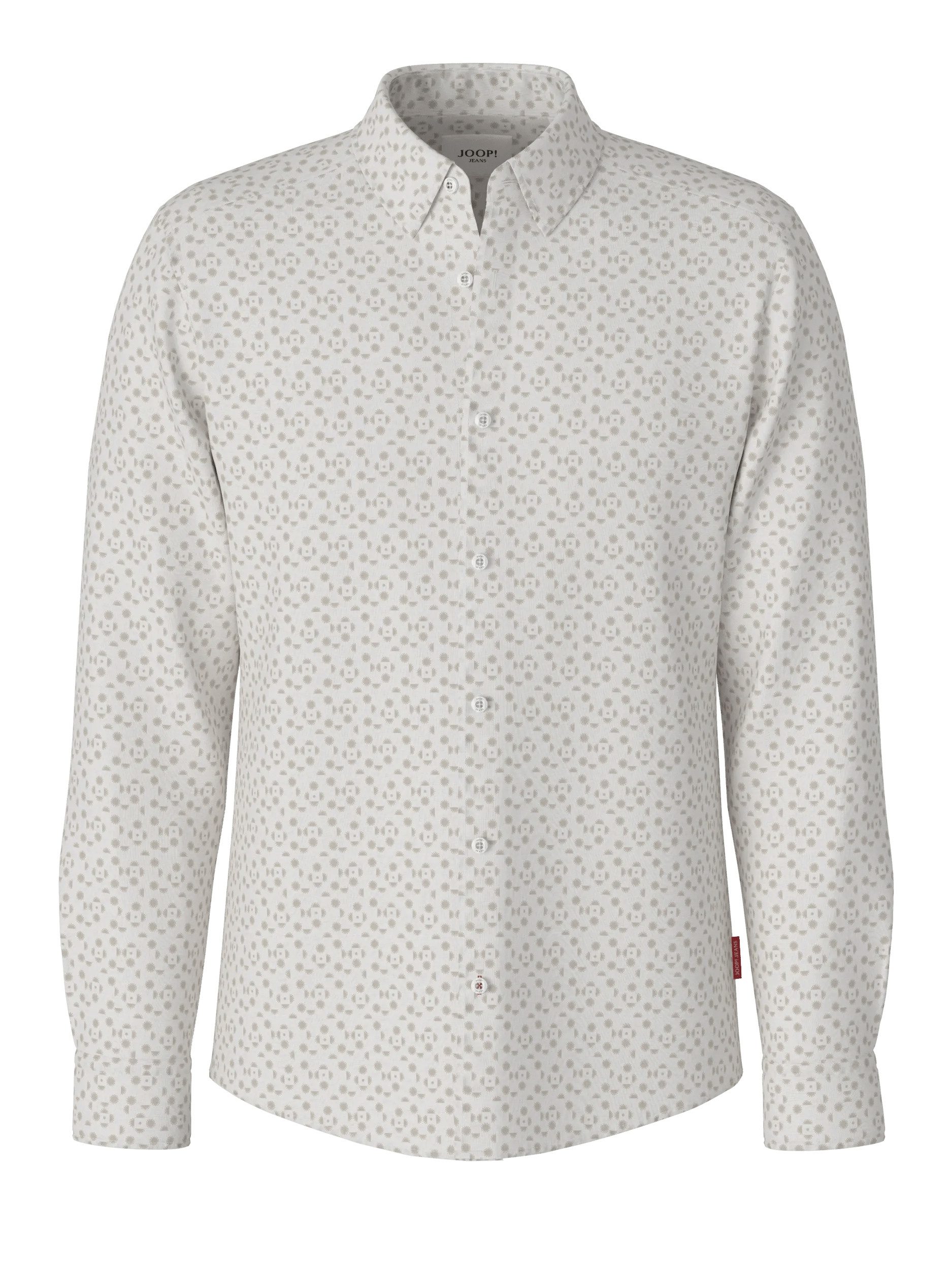 Joop Jeans Langarmhemd Hansen mit Alloverprint