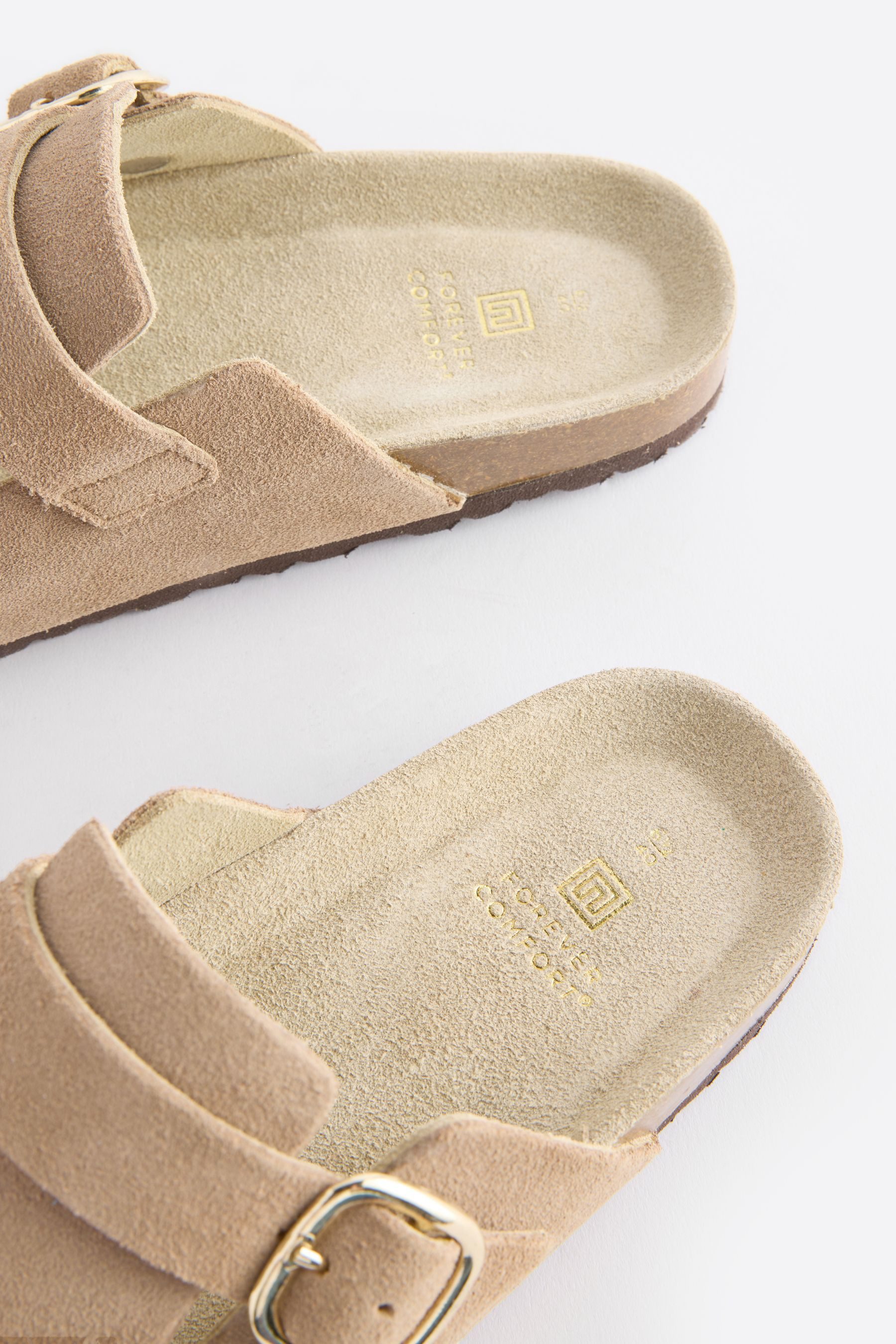 Next Forever Comfort® Leder-Clogs mit Fußbett Clog – Bild 2 von 5