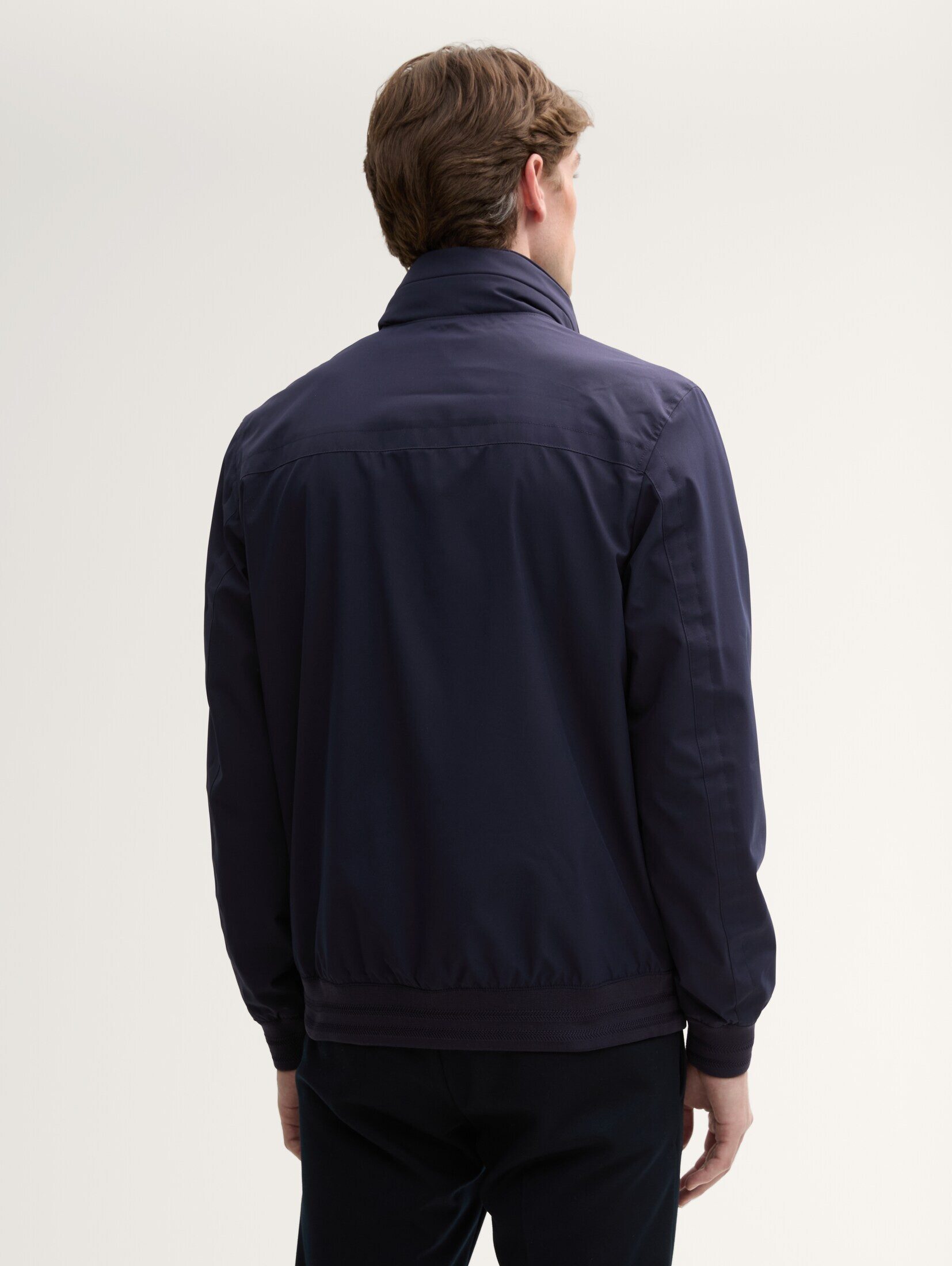 TOM TAILOR Outdoorjacke Jacken Blouson Jacke mit Kapuze im Stehkragen